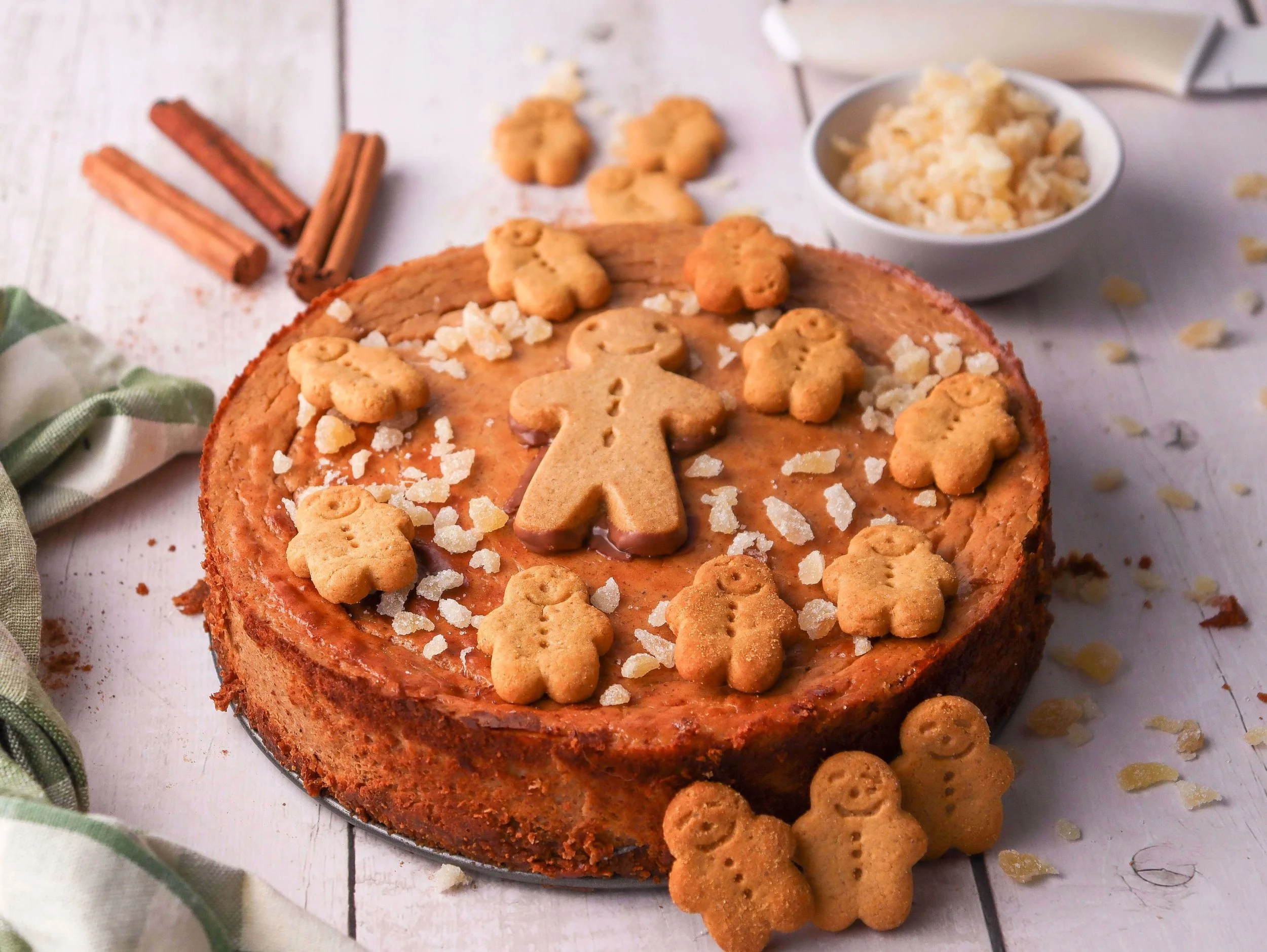 Gingerbread Peanut Butter Cheesecake Recipe