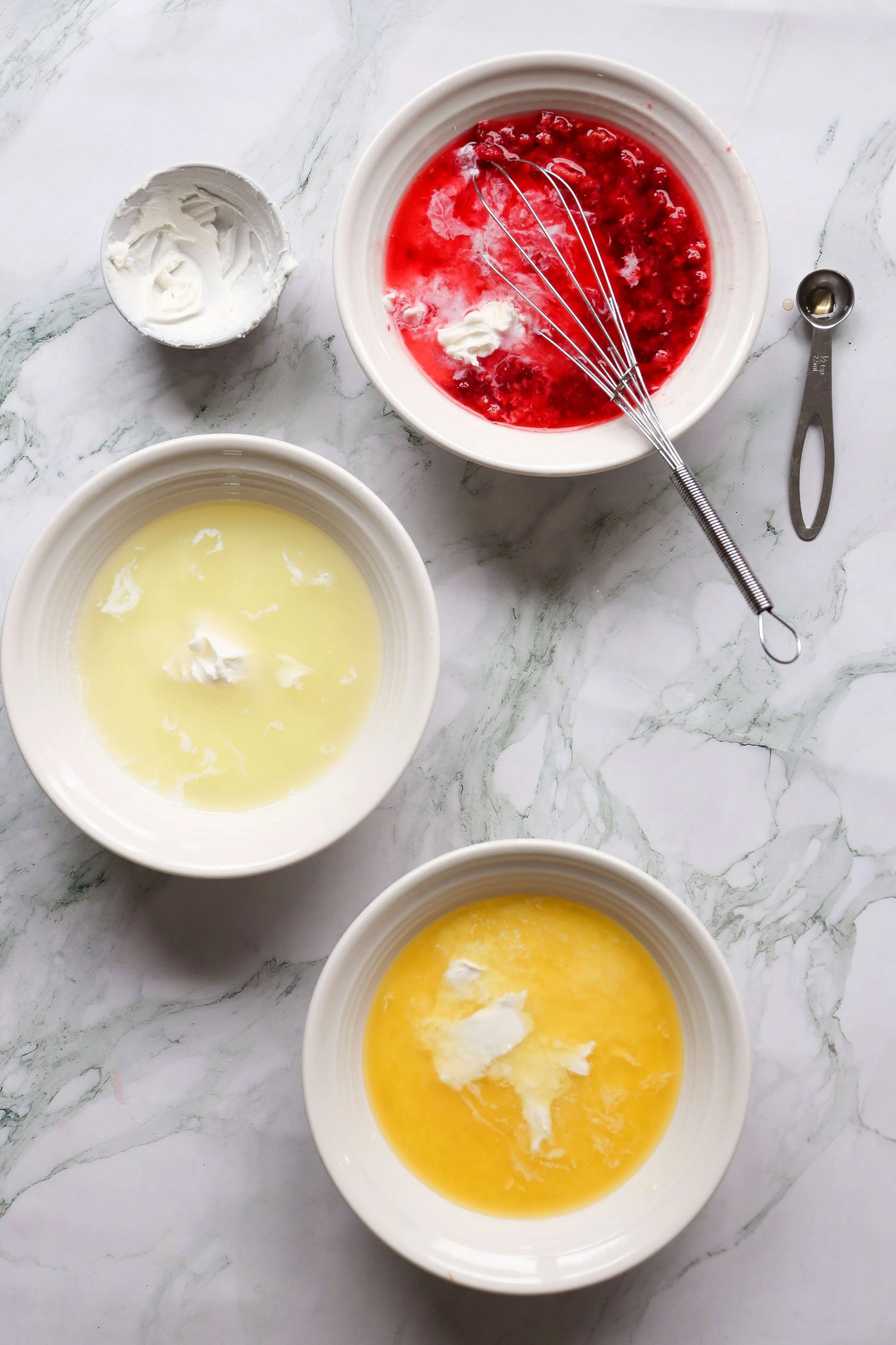 3 - In-process - No-Churn Rainbow Sherbert (Orange, Lime, Raspberries).jpg