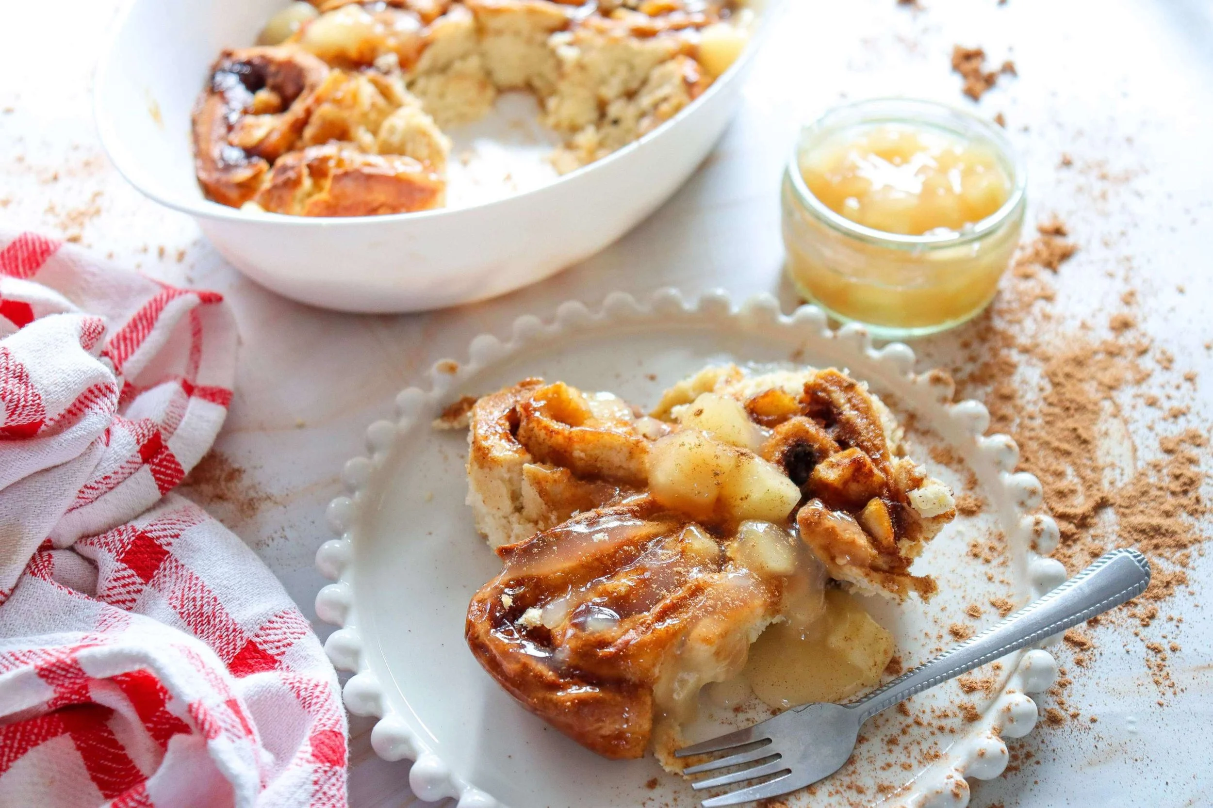 Apple Pie Cinnamon Rolls