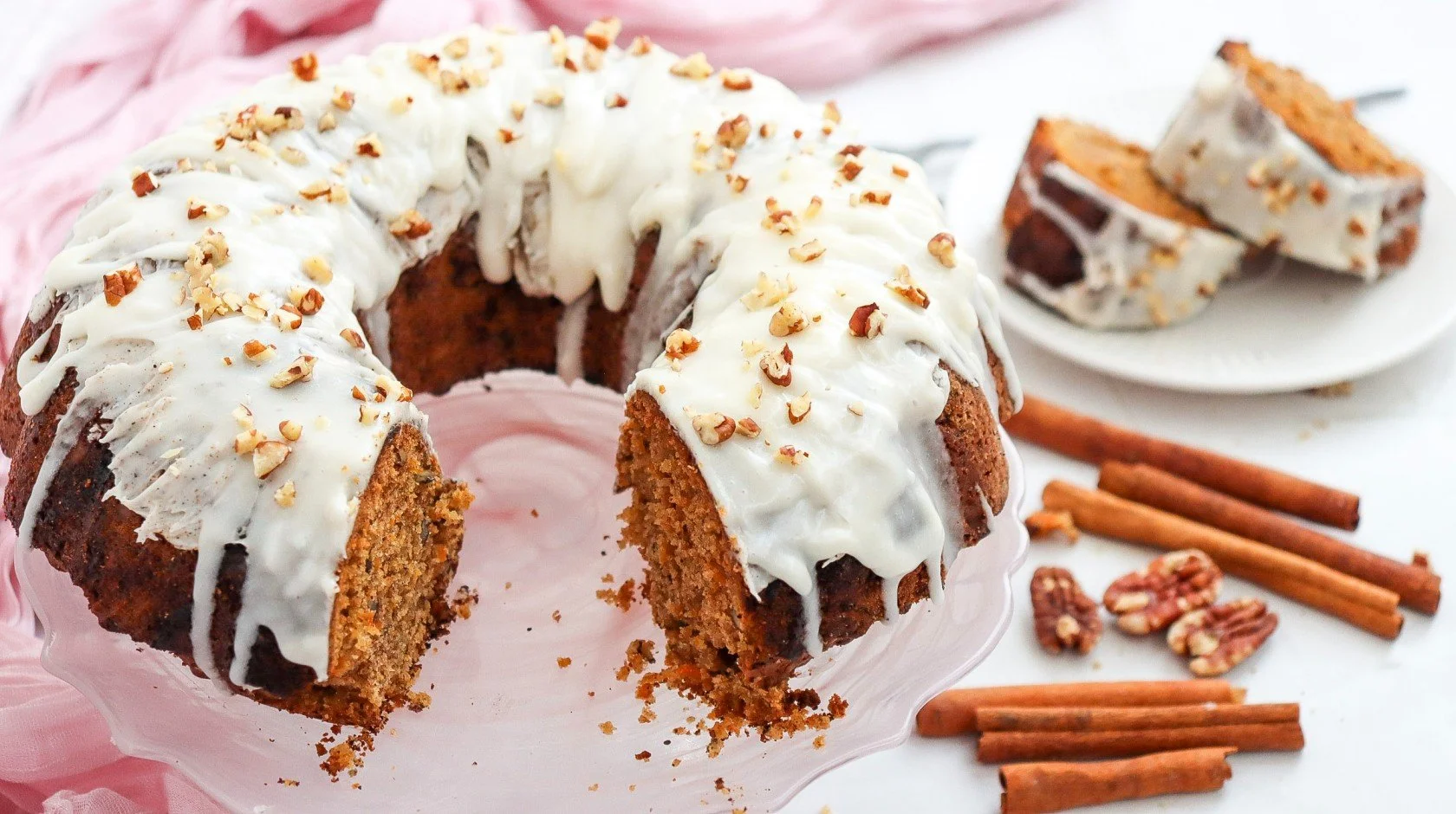 Carrot Cinnamon Bundt Cake