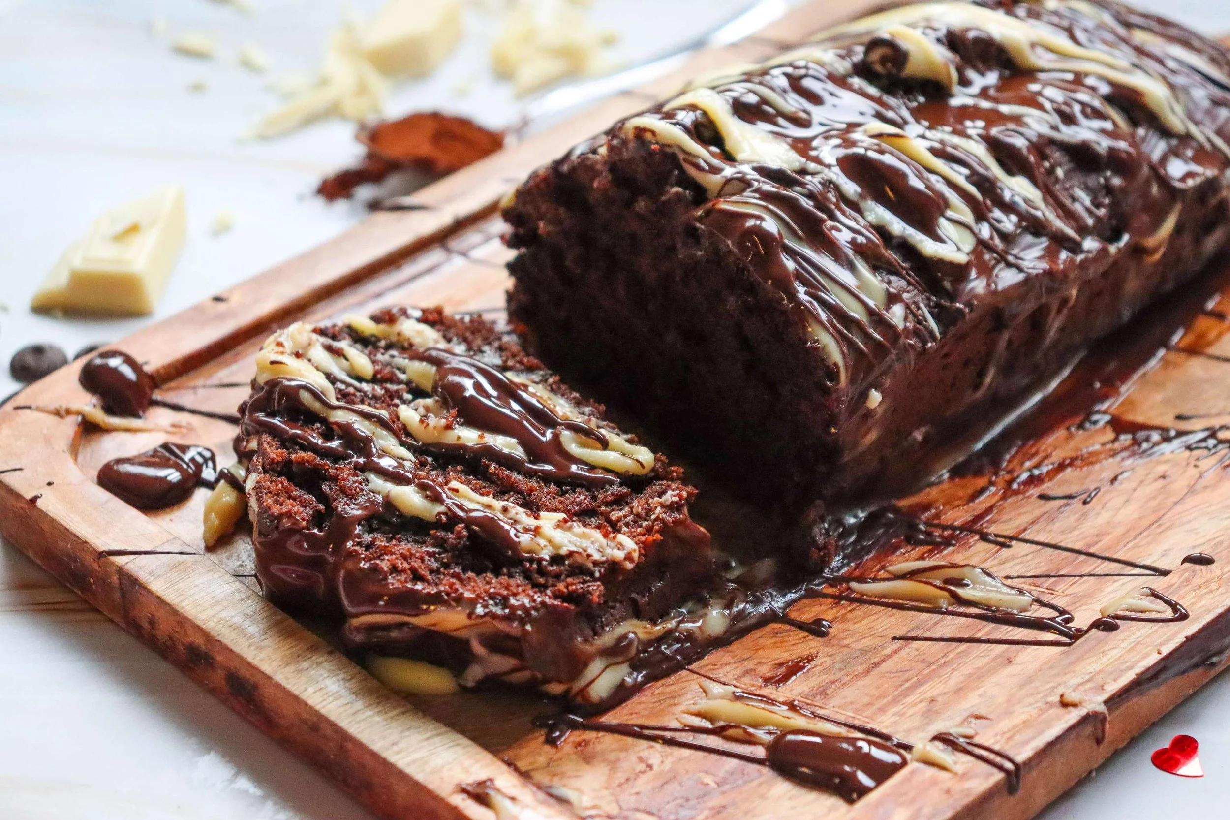 Chocolate Valentine Loaf