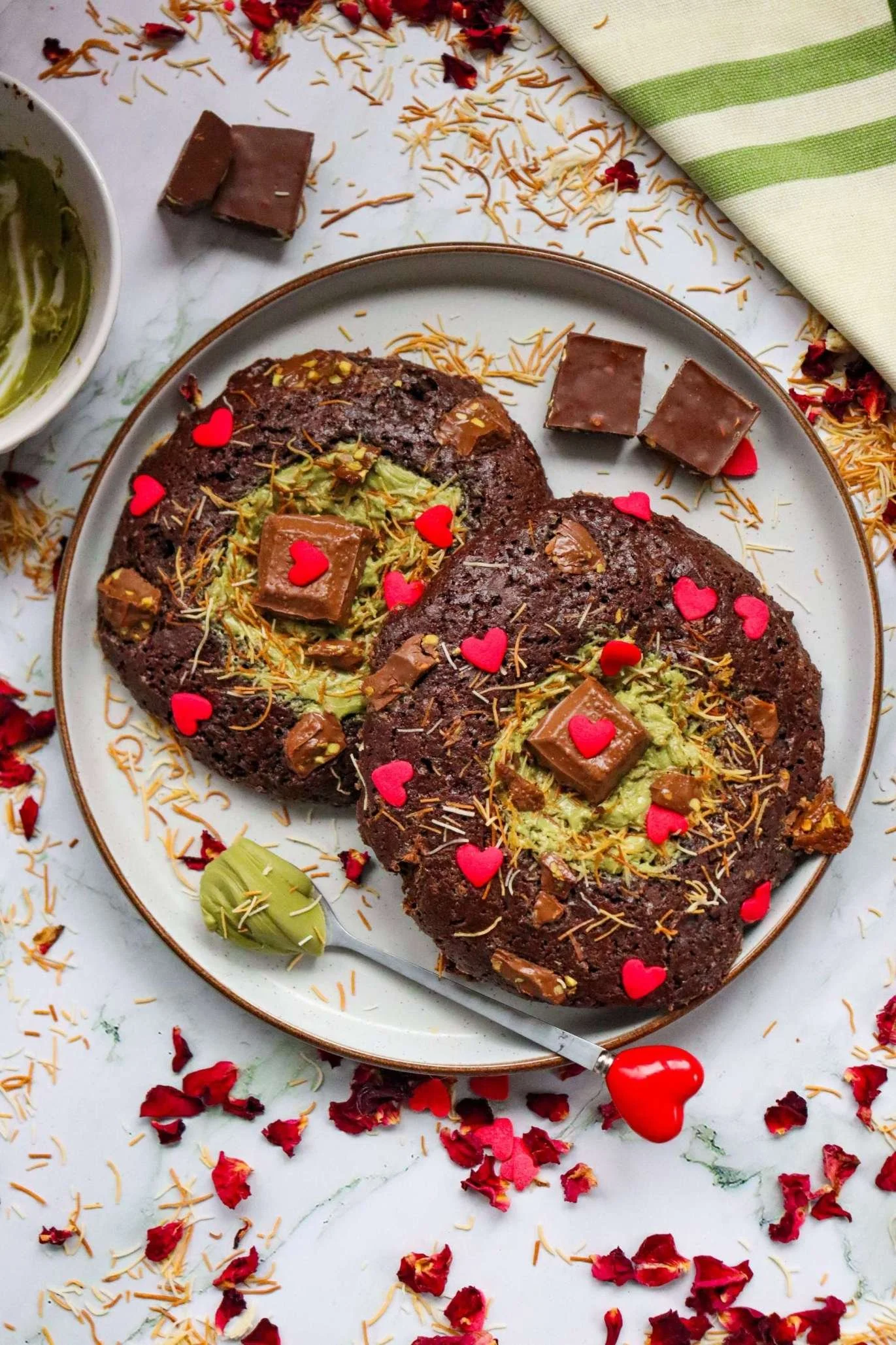 In-process 14 - Dubai Chocolate Cookies For Two.jpg