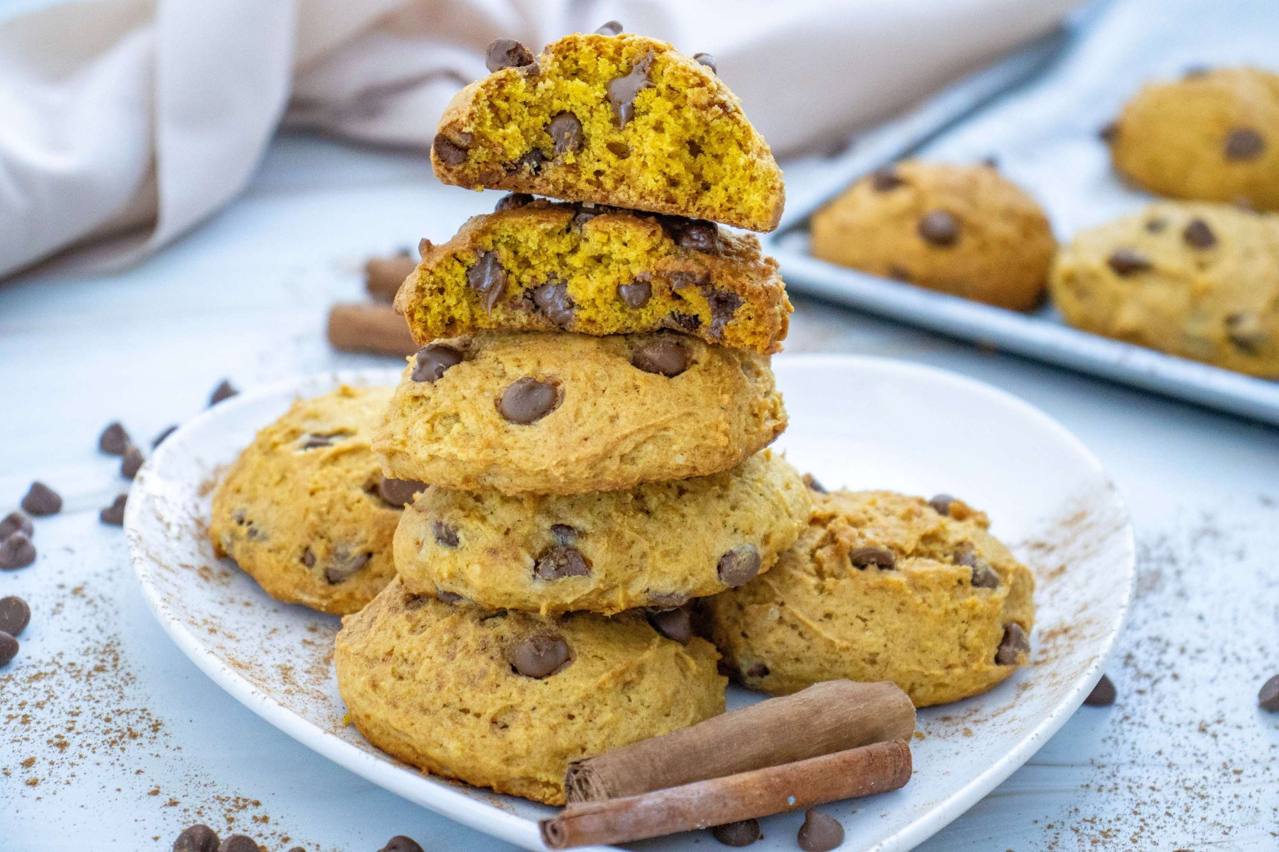 Pumpkin Chocolate Chip Cookies
