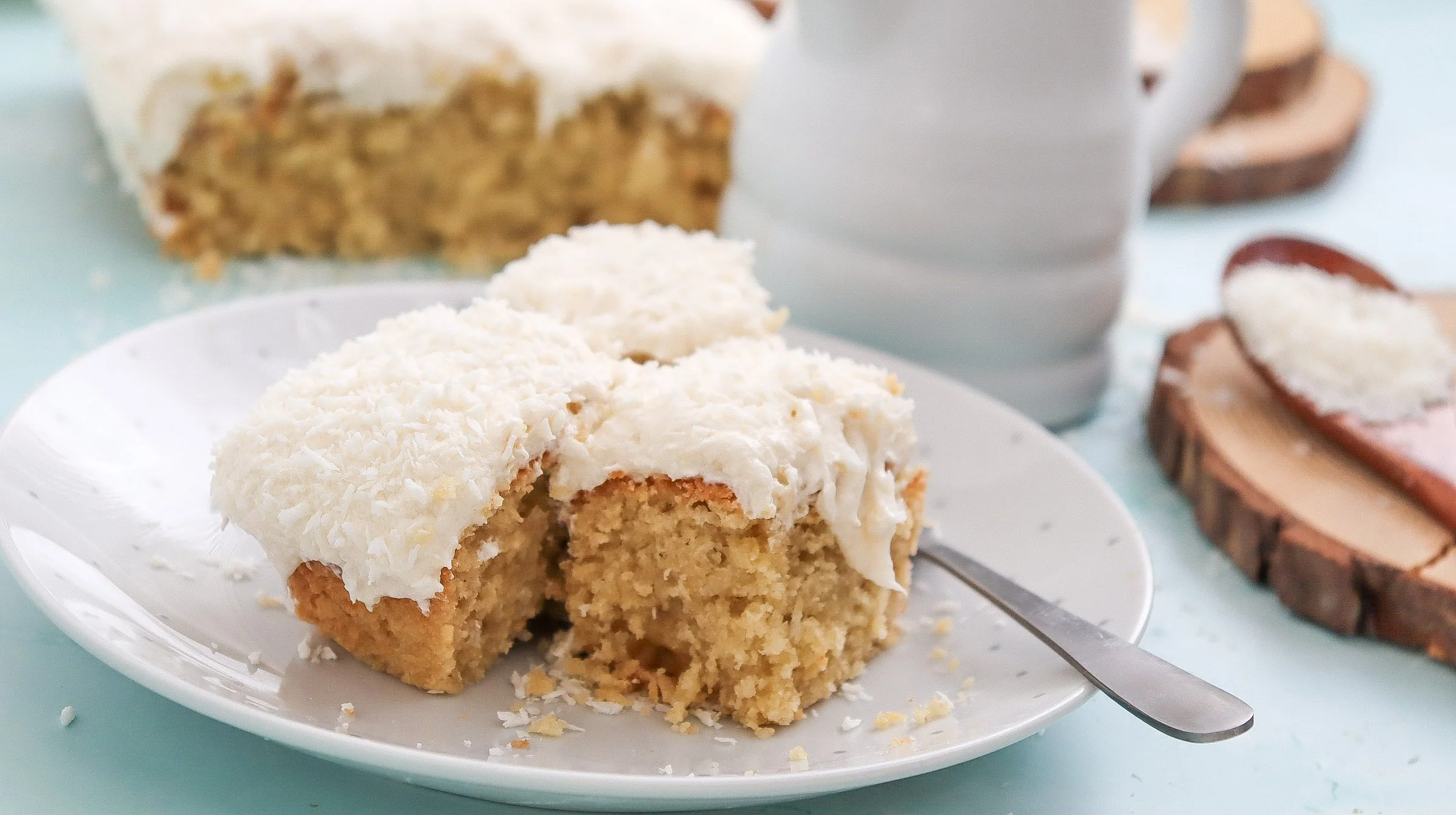 Fluffy Coconut Cake