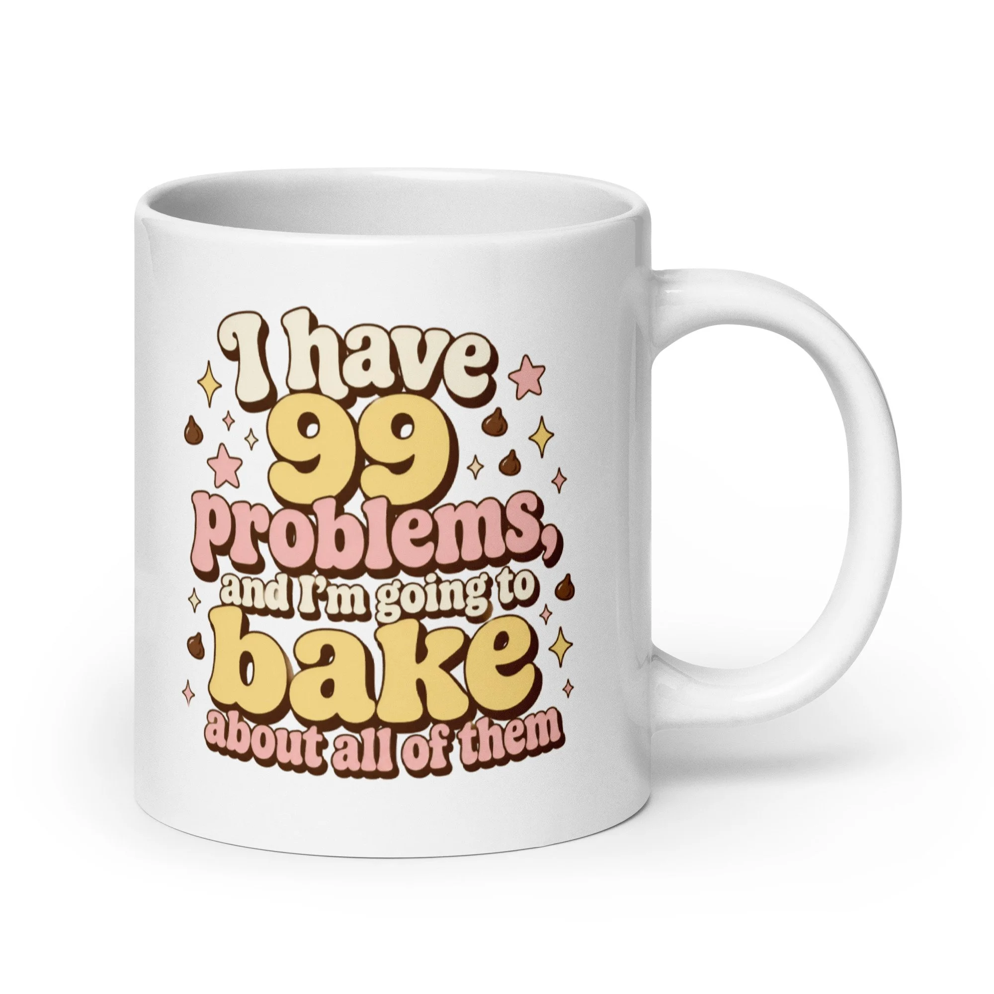 The "99 Problems" Retro Baking Coffee Mug