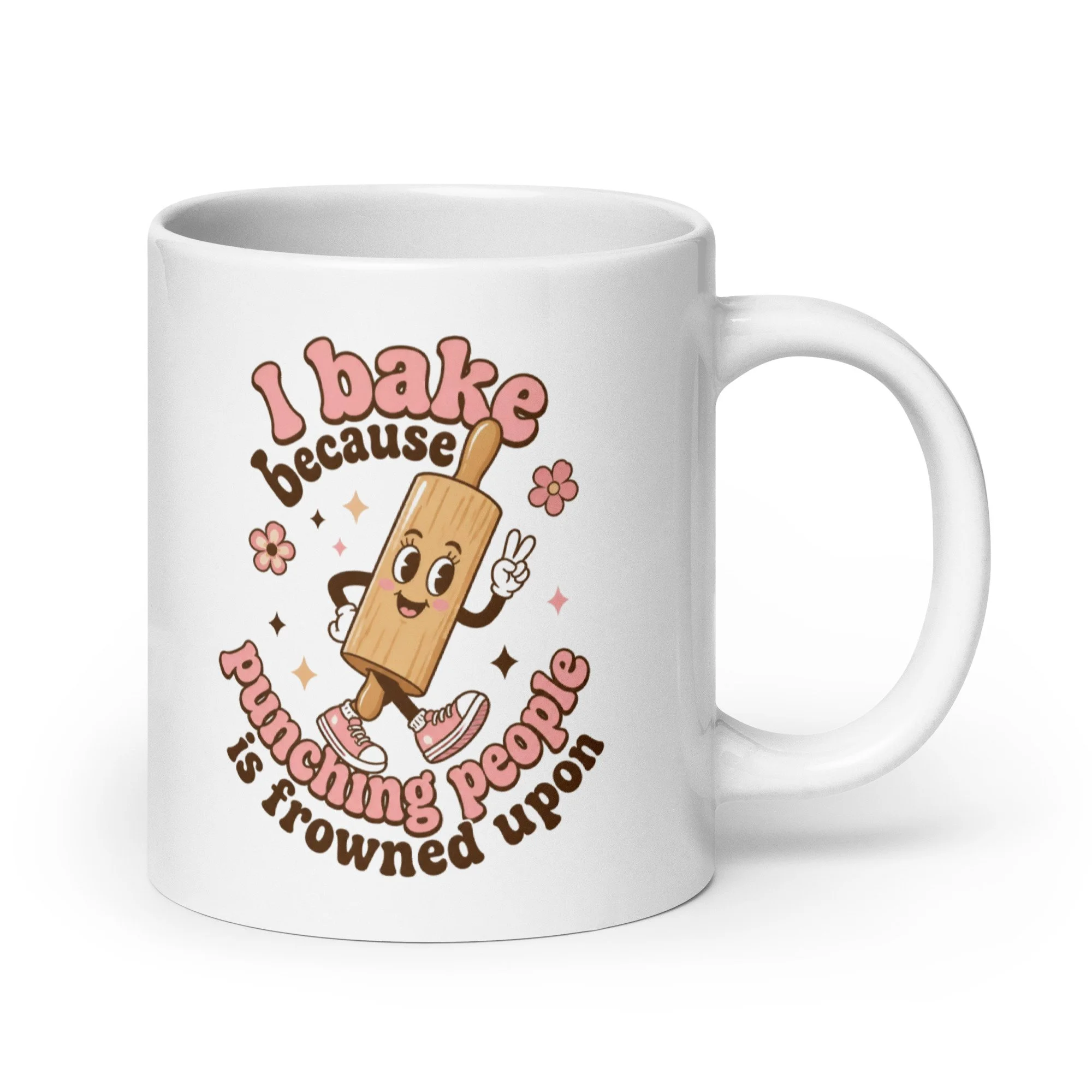 The "Therapeutic Baker" Retro Coffee Mug