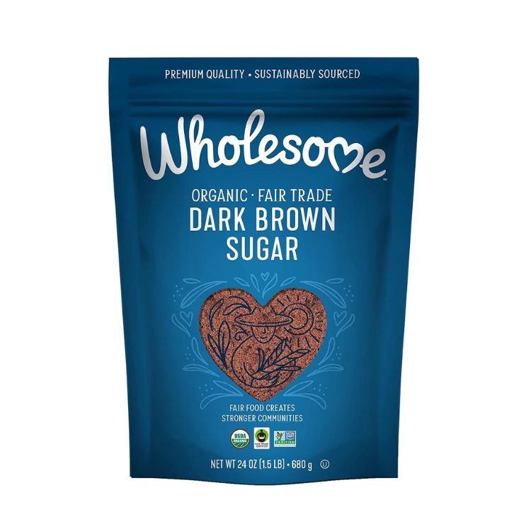 Wholesome Organic Dark Brown Sugar