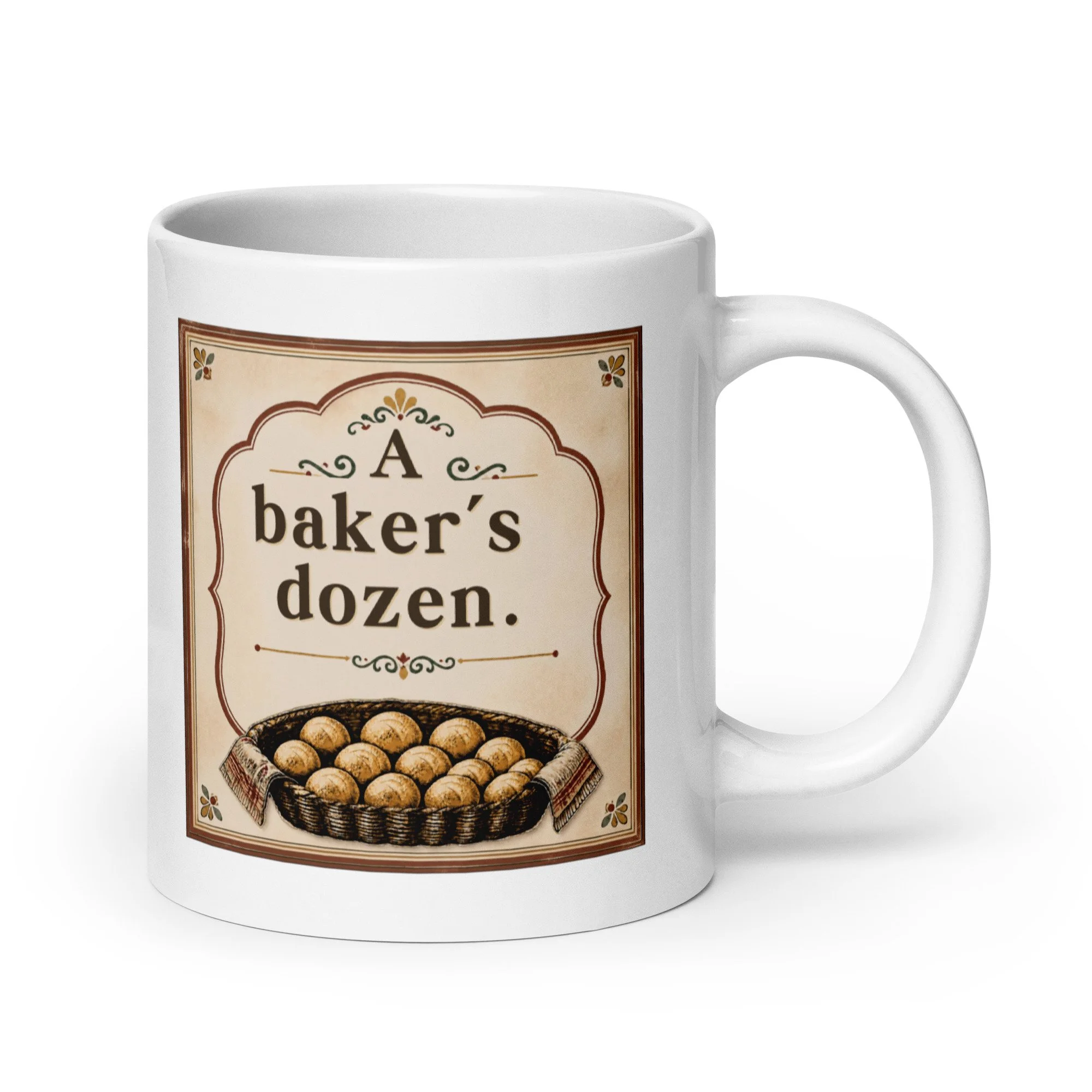A Baker’s Dozen Vintage Baking Mug