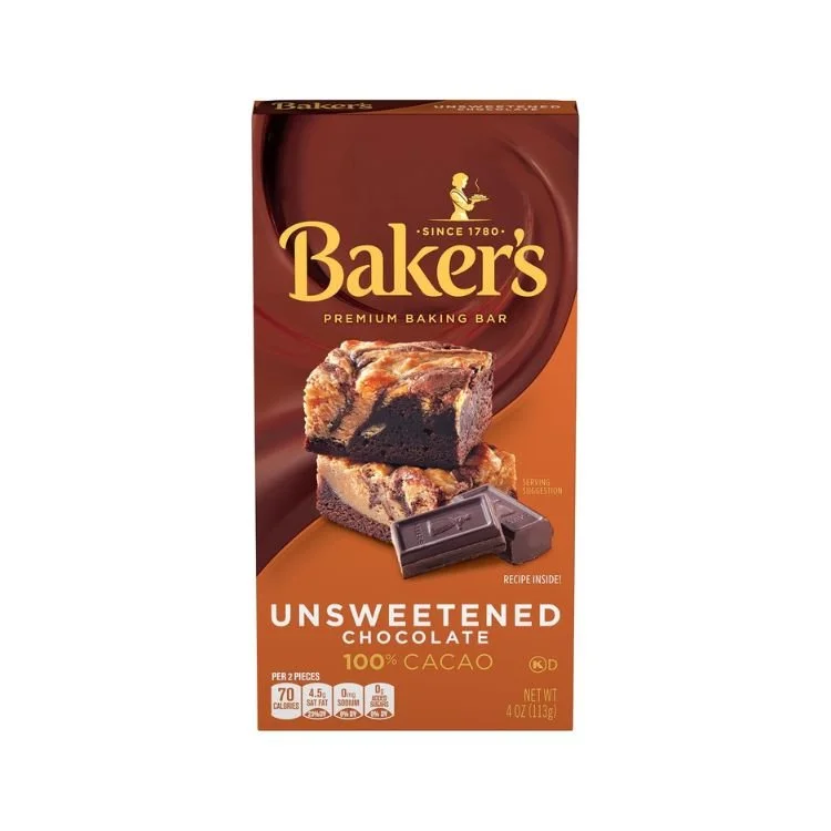 Baker's Unsweetened Baking Chocolate