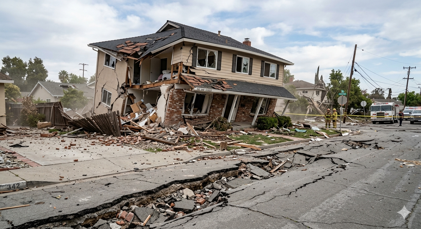 Check your Homeowners to see if Earthquakes are 