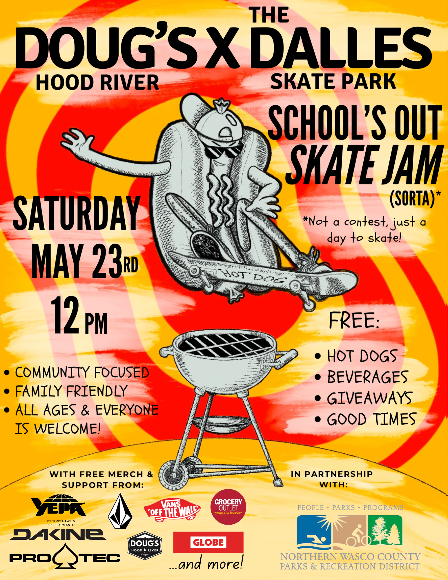 Doug’s Hood River School’s Out Skate Jam