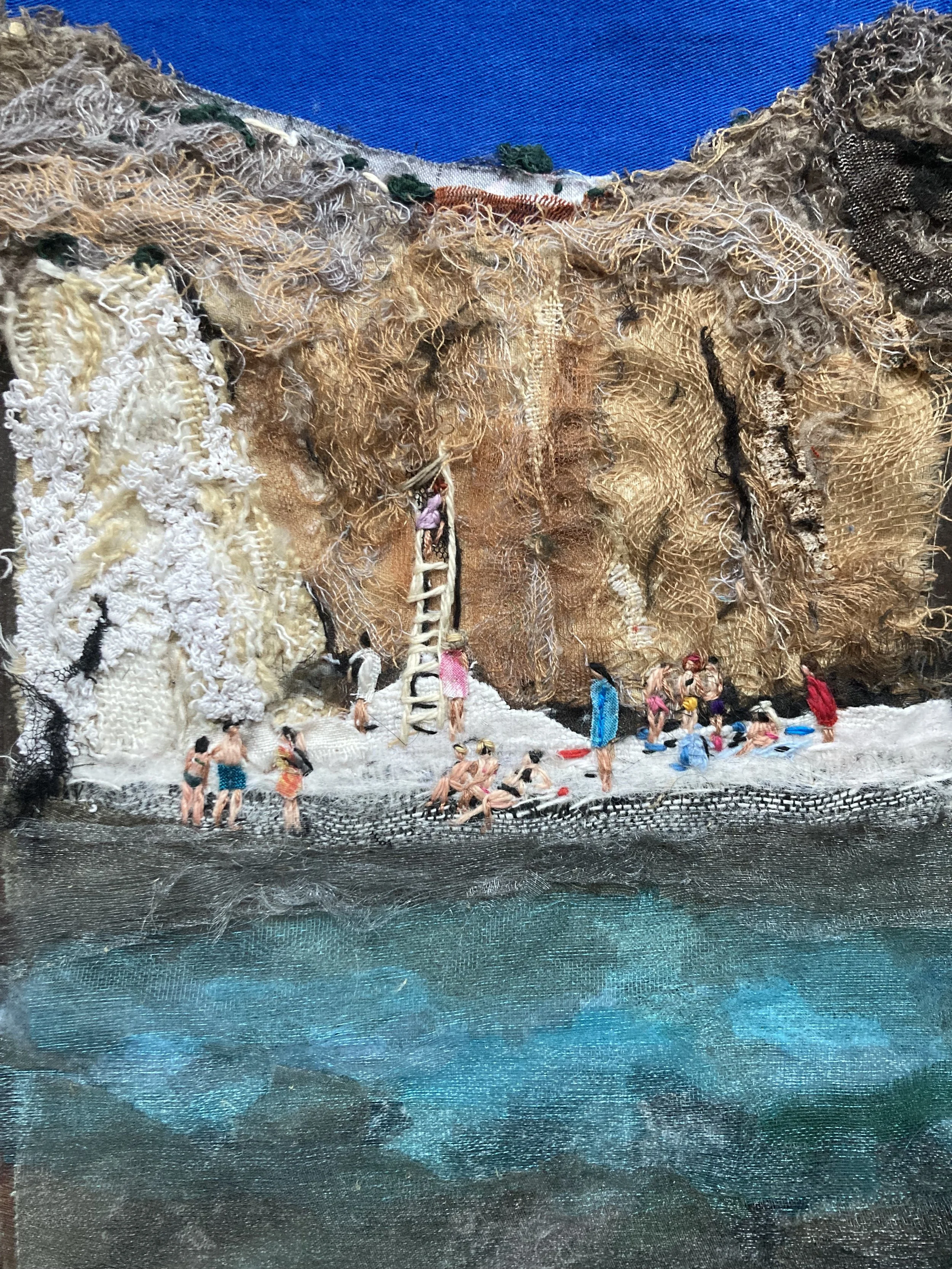 Trait de côte (17 cm X 26 cm) - 2023.