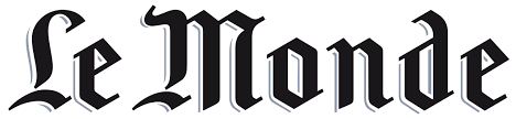 The text 'Le Monde' in stylized blackletter font.