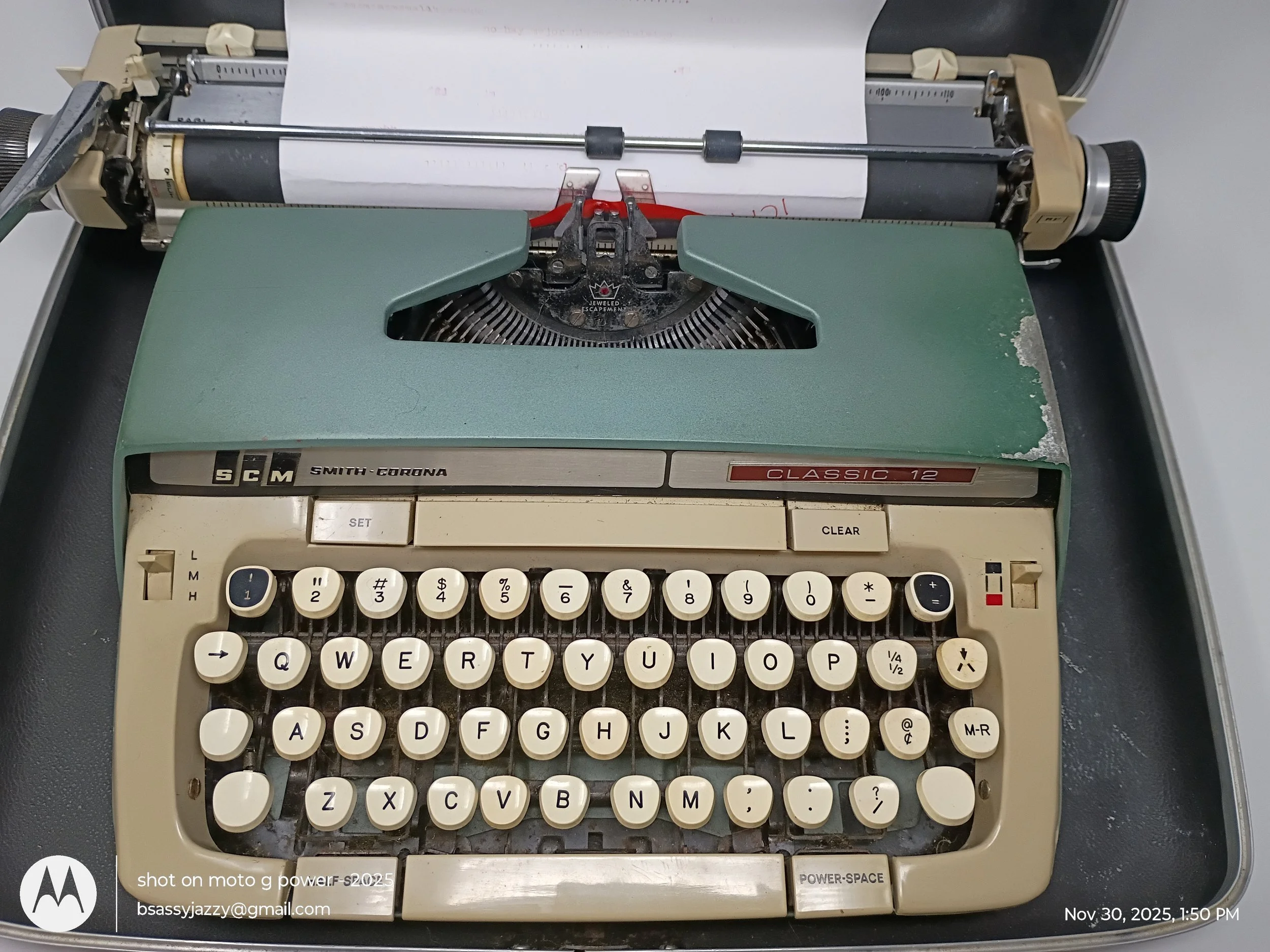 Smith Corona Typewriter