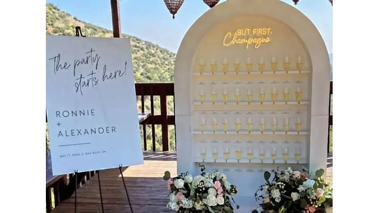 Champagne Wall ($470/day)