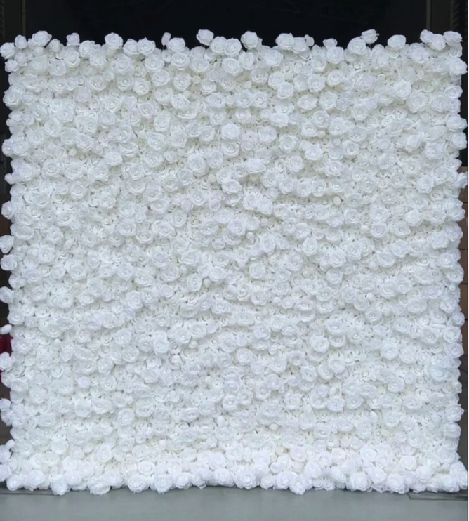 Flower Wall for Wedding ($740/day)