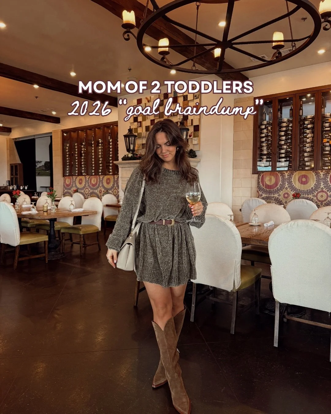 My 2026 goals &amp; vision board as a mom of 2!✨🍾 I hope for you that this year brings a sense of calmness, lots of joy, and that you do even just one thing the makes you insanely proud. 

As a mom, it&rsquo;s so easy to forget that YOU deserve to b