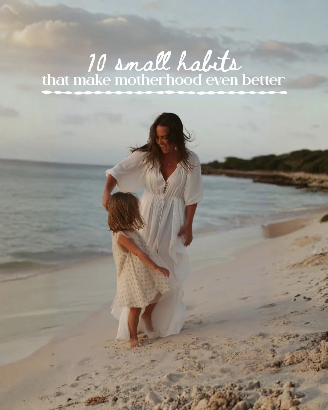 Over the last *almost* 4 years, I have learned so much about everything that comes with motherhood and how there are constant ups &amp; downs. A few of these small habits have made motherhood that much more enjoyable, even on the most challenging day