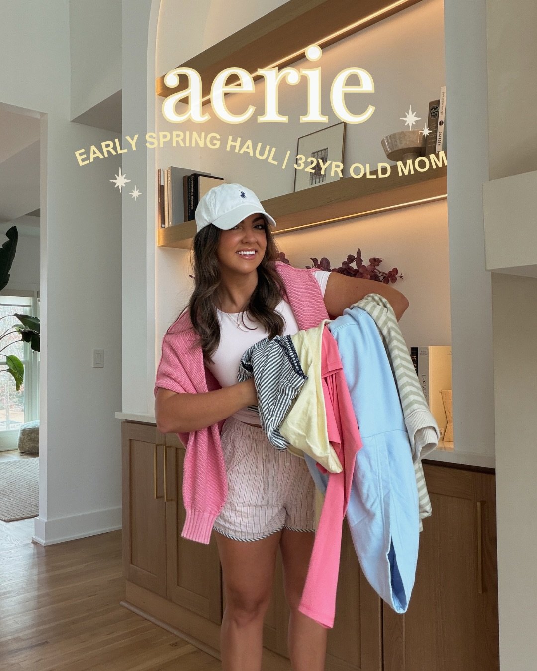 Aerie spring haul of my dreams!☁️ 🌸 no notes, no returns&hellip; everything was so good!

Comment AERIE below to receive a DM with the link to this post on my LTK ⬇ https://liketk.it/5Pw1q #ltkmomlife #aerie #aerietryon #aeriehaul