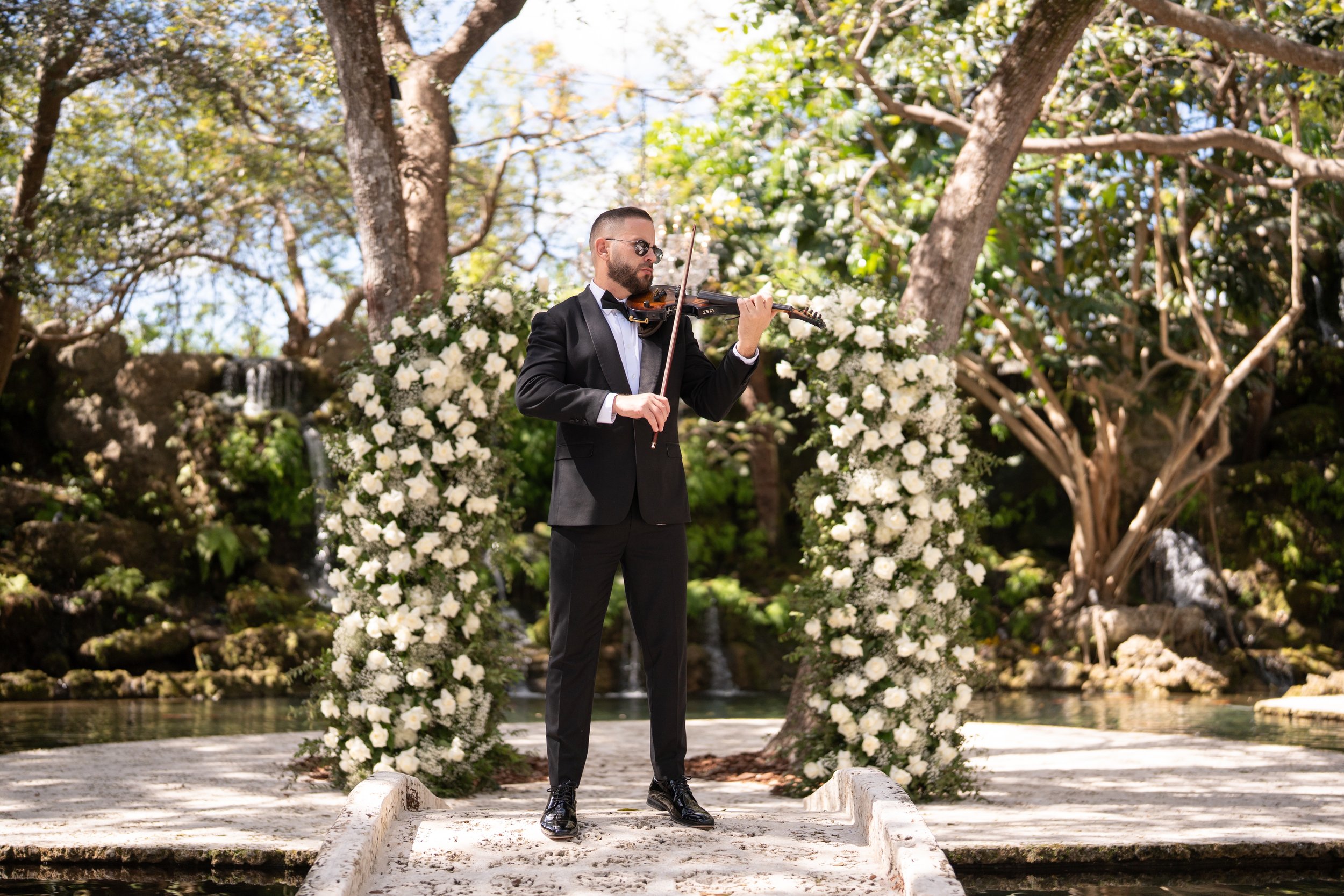 Wedding Ceremony Violinist in Miami | Live Violin Music for Luxury Weddings