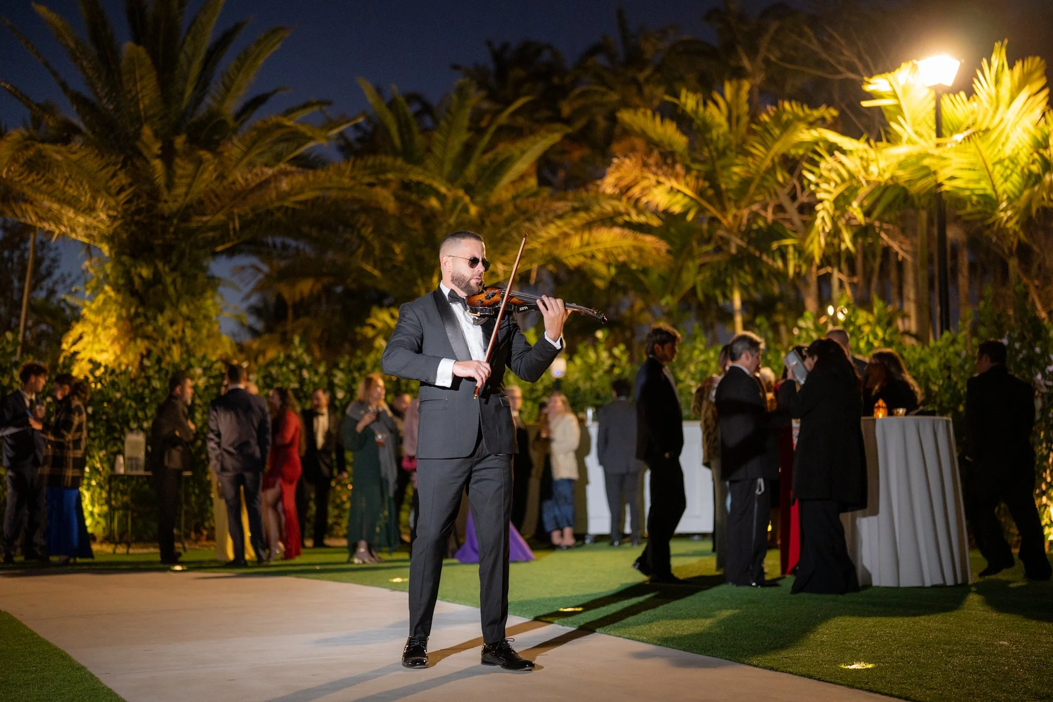 Wedding Cocktail Hour Violinist in Miami | Live Violin Music for Luxury Weddings