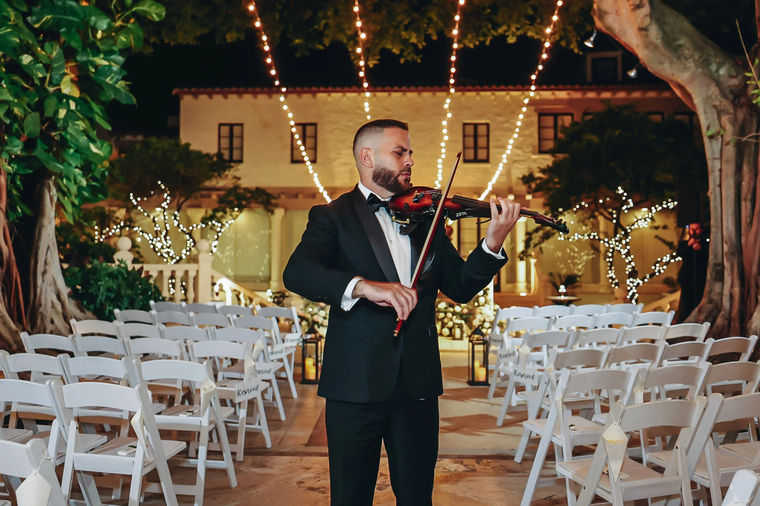 Wedding Ceremony Violinist at The Addison in Boca Raton
