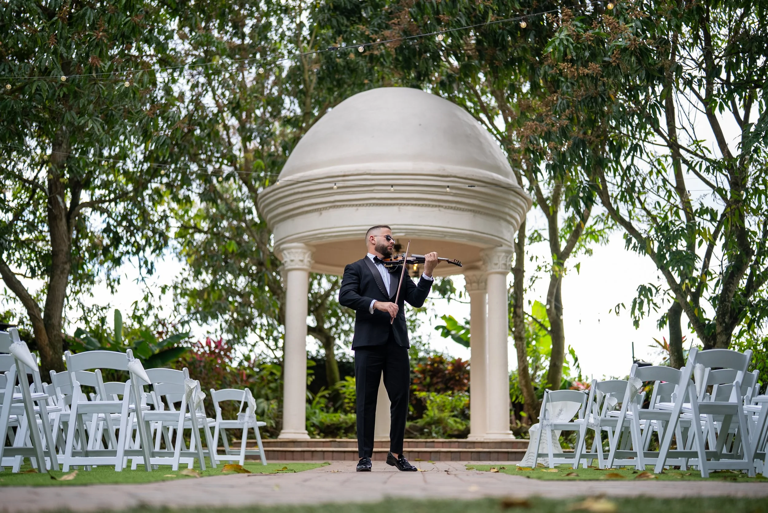Wedding Violinist at Villa Toscana Miami