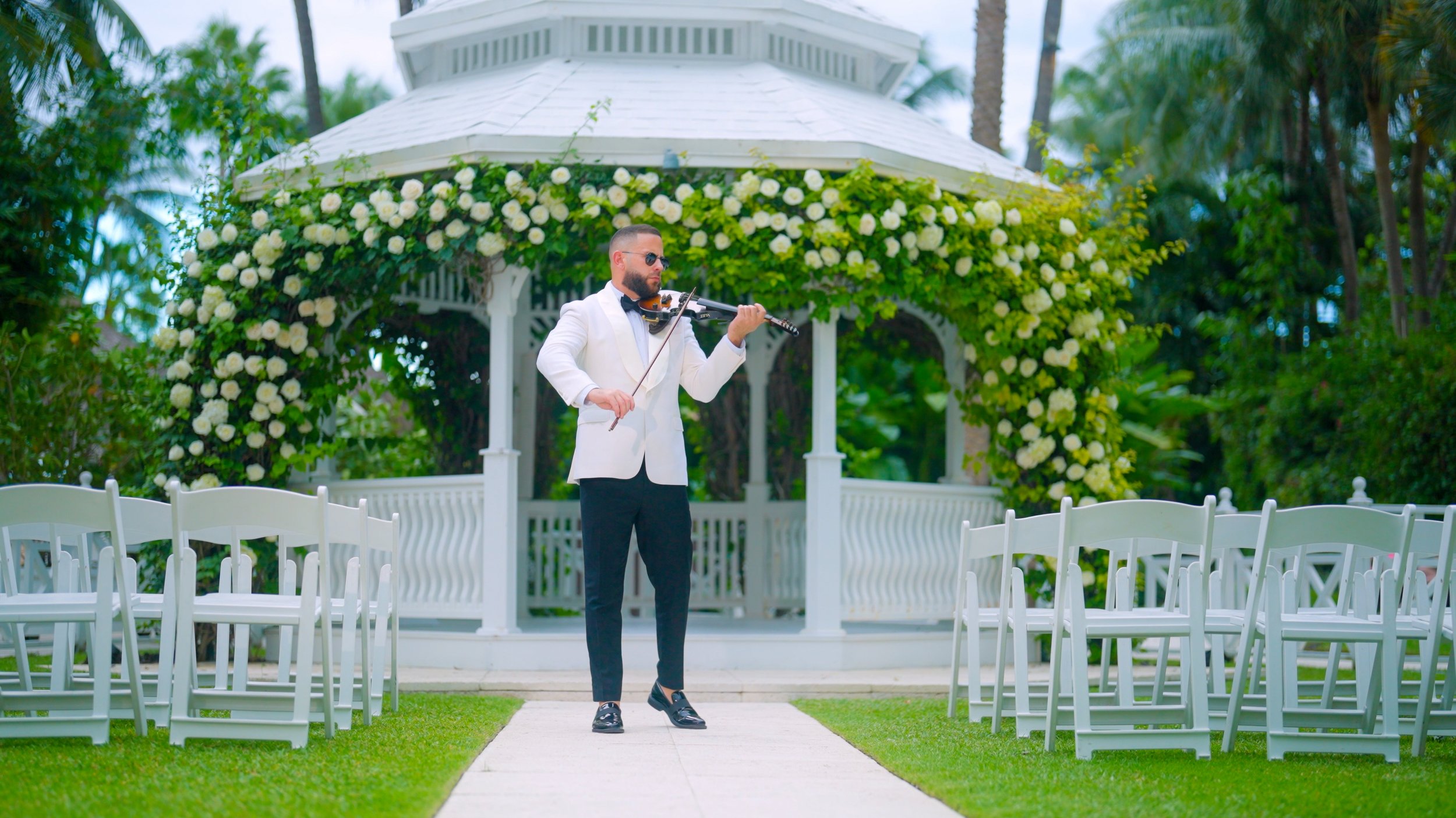 Wedding Ceremony Violinist at The Palms Hotel &amp; Spa in Miami Beach