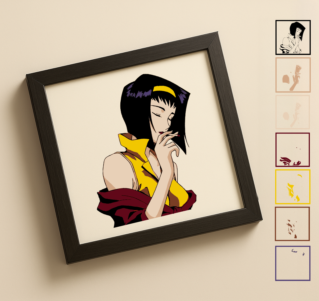 Faye Anime (7 Layers)