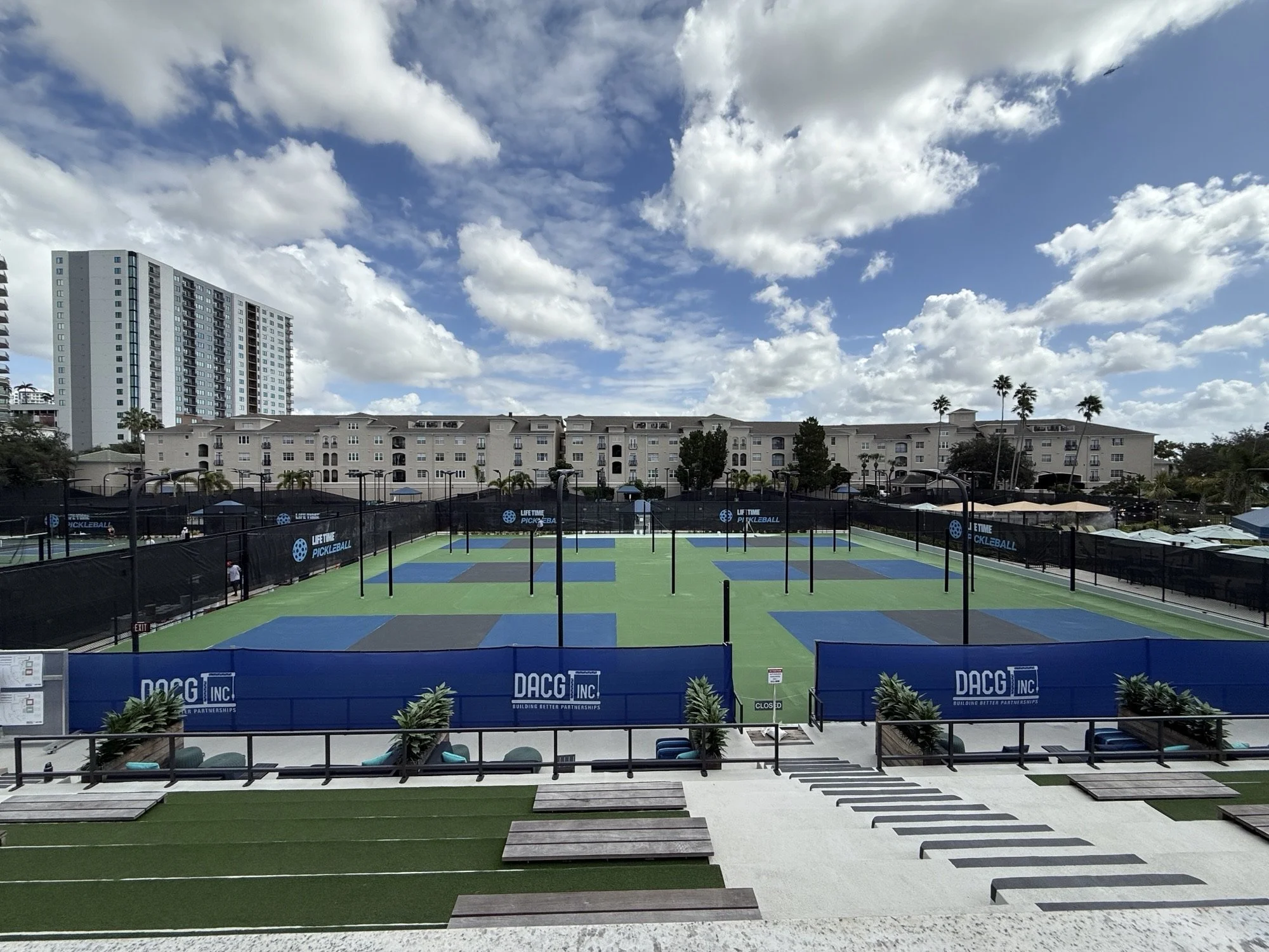 Life Time Fitness Pickleball Courts