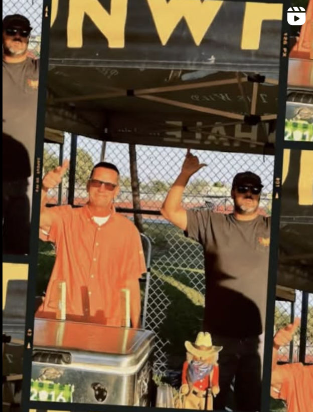 Vendor's having a good time at costa mesa foundations concert in the park series!