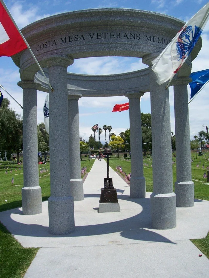 Costa Mesa's Veteran Memorial