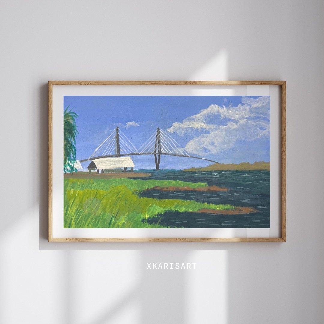 My favorite part about this piece was painting it live, catching the cerulian of the sky, and talking to a group of two older couples who had just gotten off of a carriage tour. They had even more questions about the history and stories they heard, t