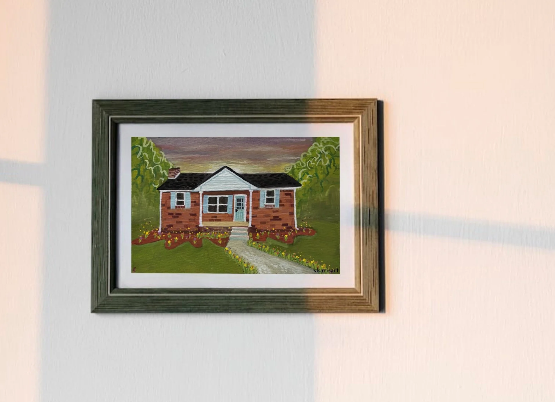 First commission of the year! This one was an art trade with @theflyawaythread, and I'm so excited to receive my jacket as soon as the USPS is up and running again. 

Looking for a commission of your childhood home, a Lowcountry landscape, or any oth