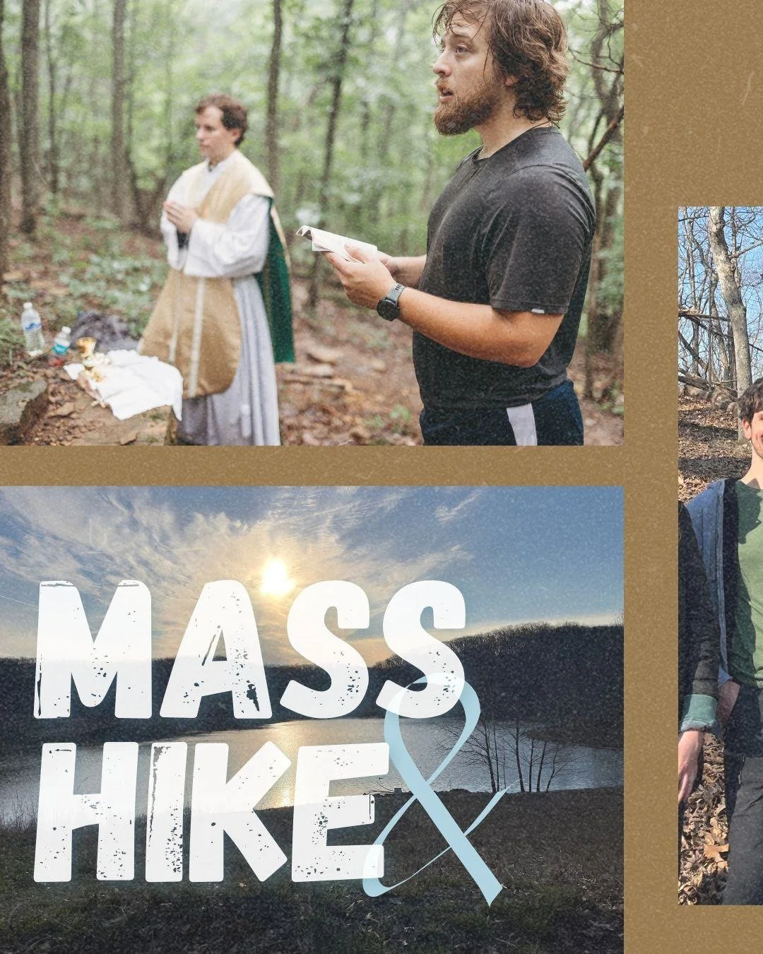 Join us this Saturday for the next Mass &amp; Hike! This month, we'll gather for Mass at 8:00am at Immaculate Heart of Mary (New Melle), then we'll meet at the trailhead at 8:50am. We hope to see you there!