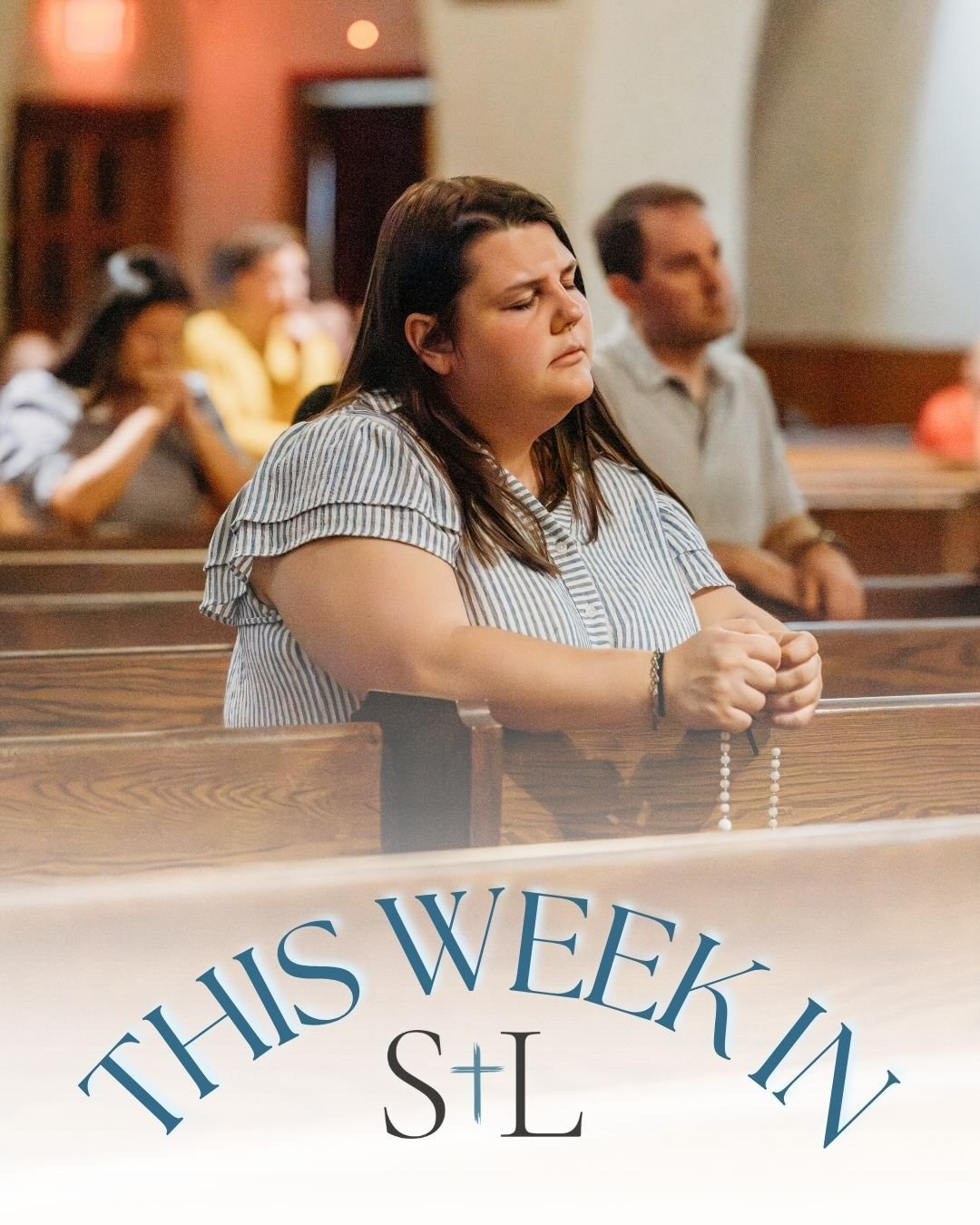 Join us this week for some great events! 

🙏 Anima Christi will have their first Thursday Mass and Holy Hour. 

👟 Run Club has their weekly Saturday morning meeting. 

🌅 The Seminary is hosting a Morning of Recollection. 

Also, don't forget to si