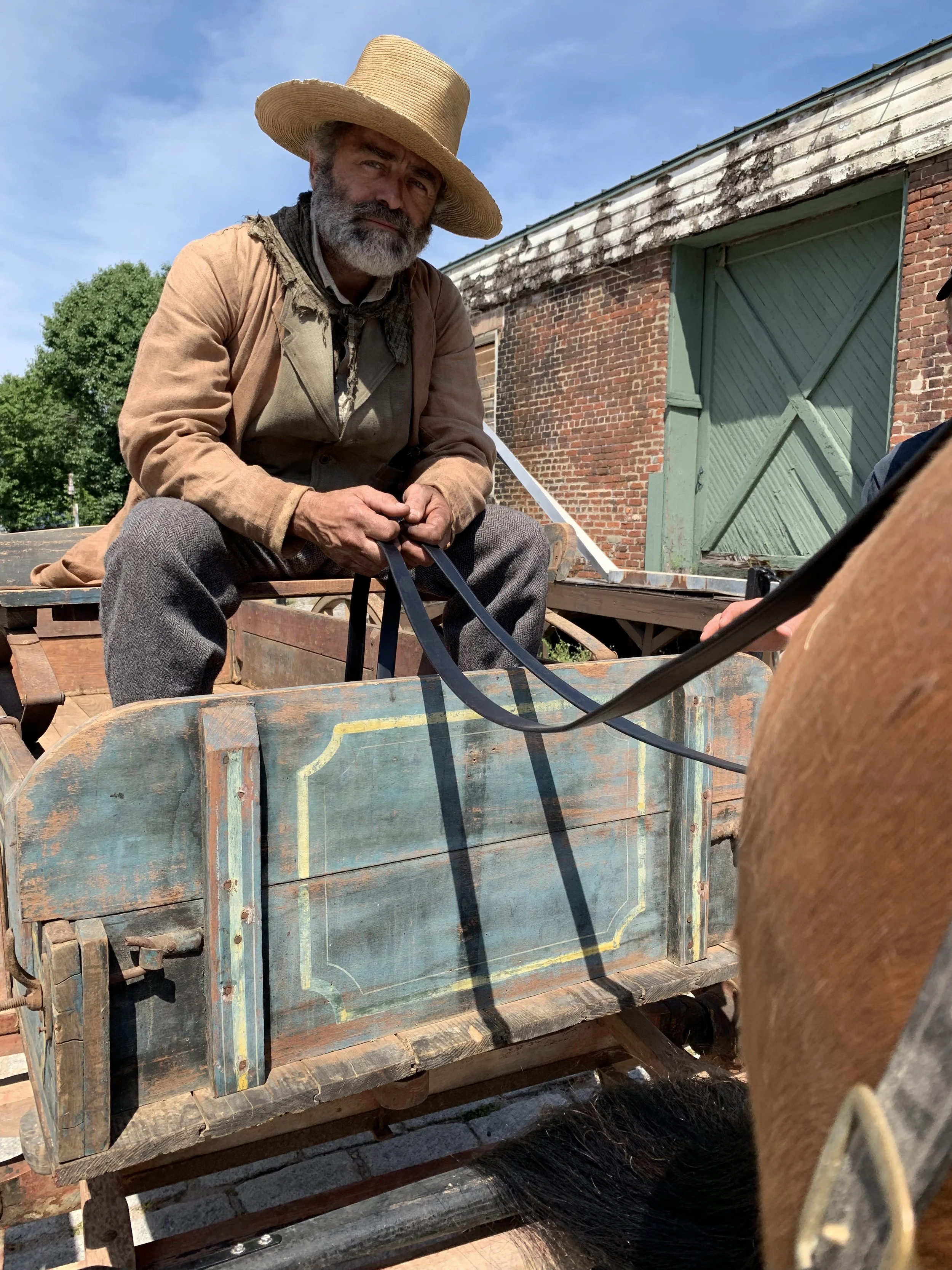 Mike Marunde as James Conner in True Terror with Robert Englund