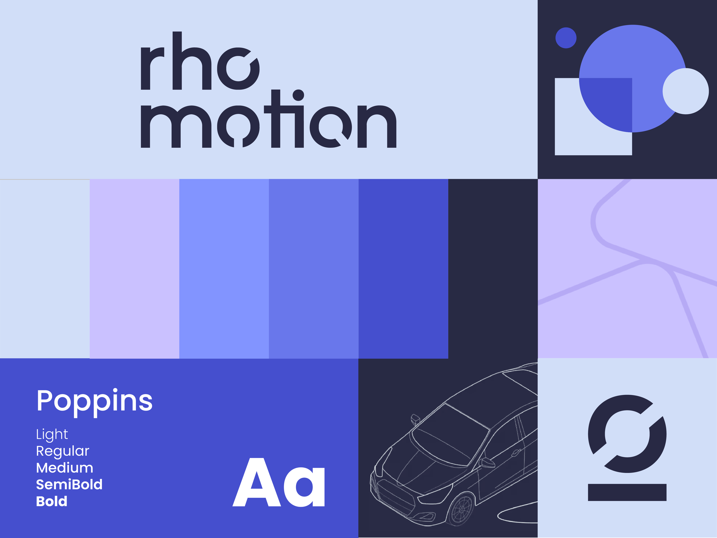 A snapshot of the Rho Motion legacy branding