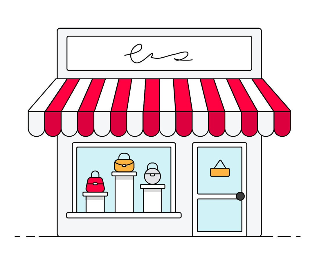 Econsultancy illustration - highstreet shopping