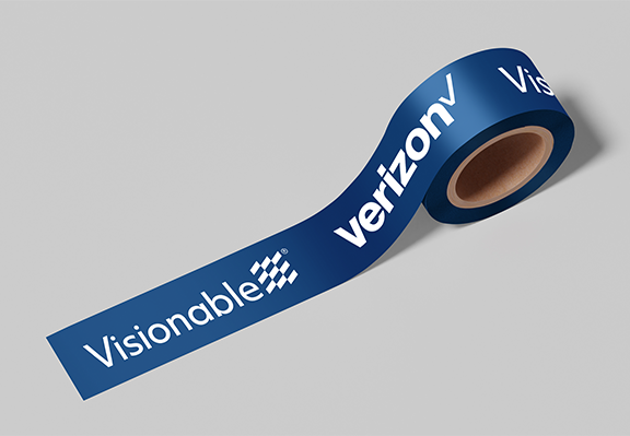 Mockup of the Visionable Verizon branded ceremonial ribbon
