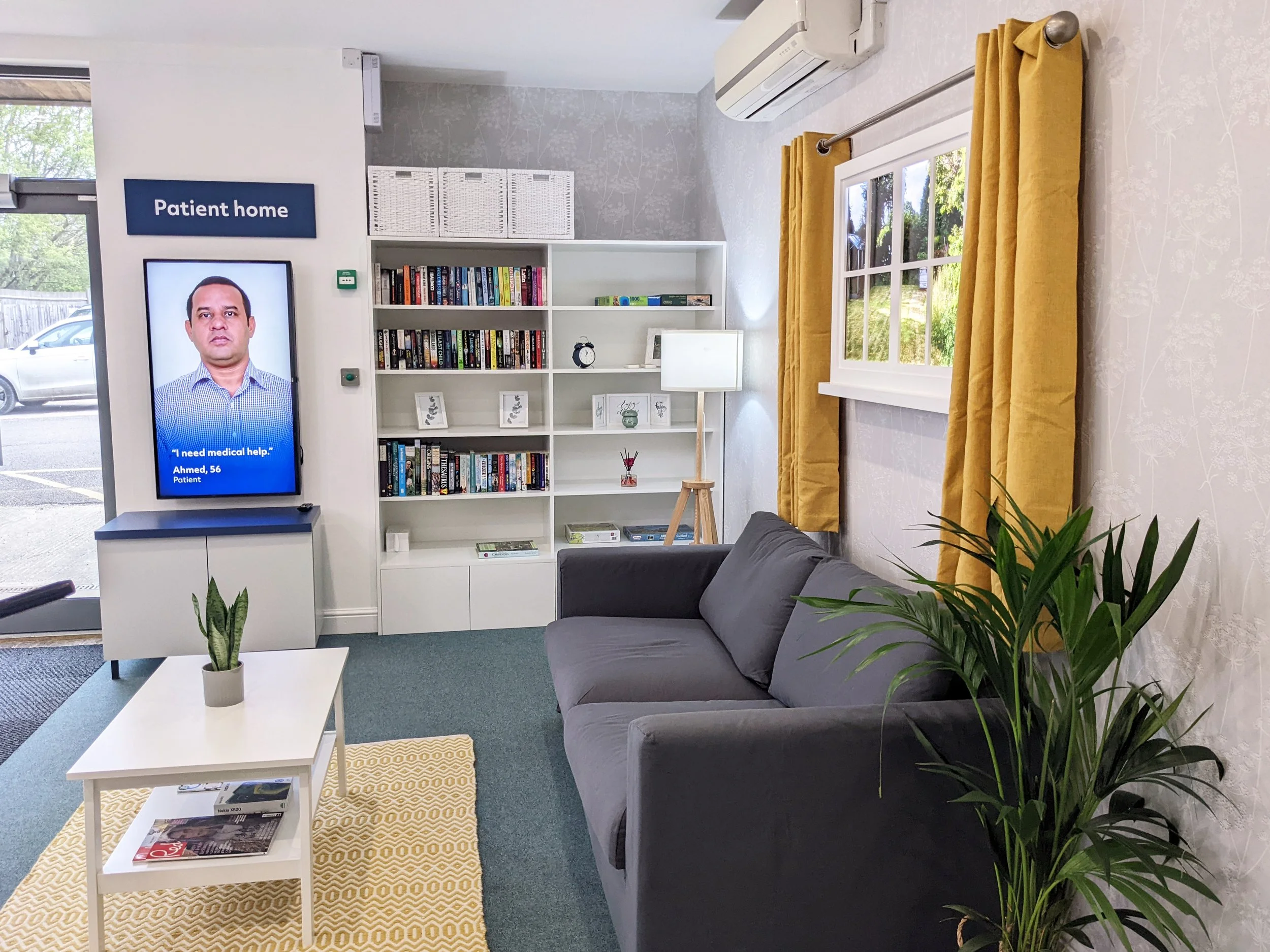 Photo of the Patient Home area within the CHC