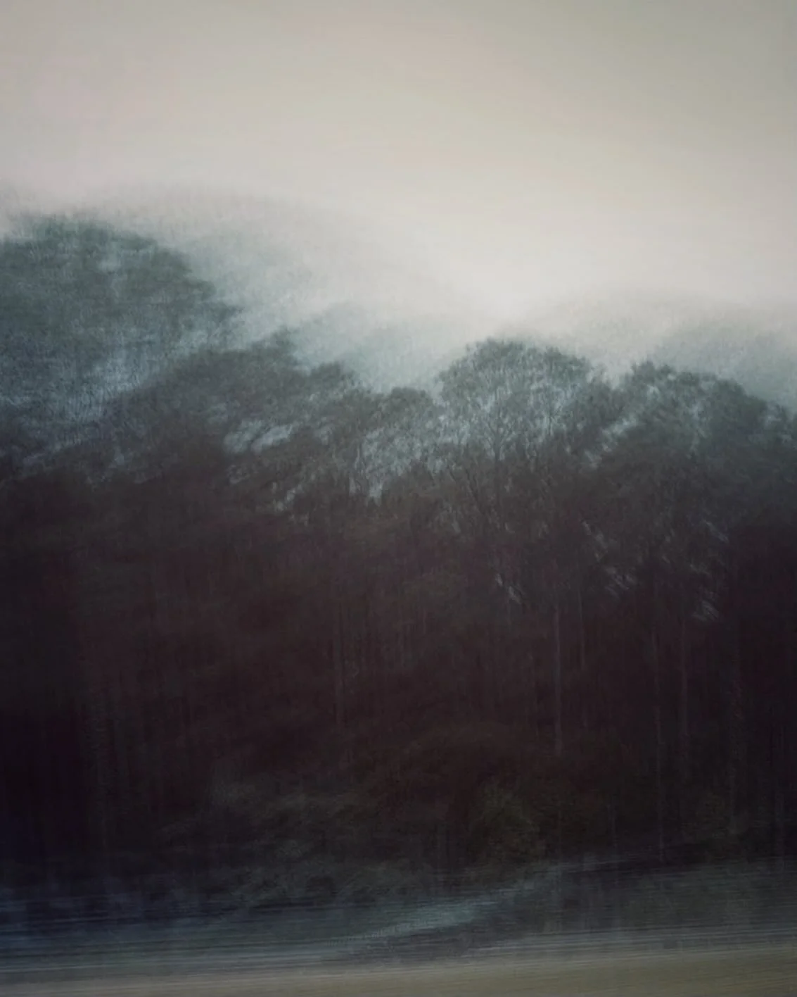 Dark and moody day to travel.