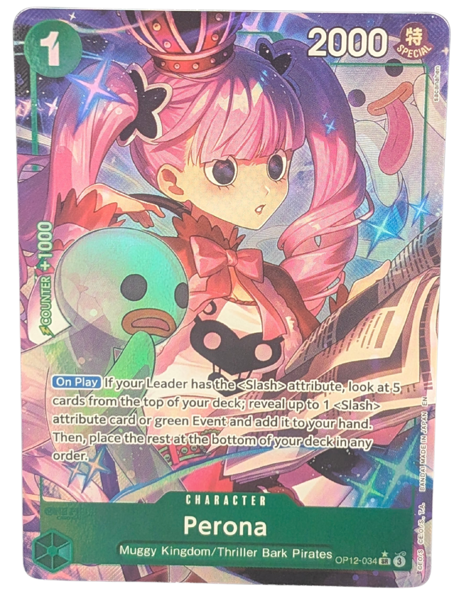 Perona (Alternate Art) [OP12-034]