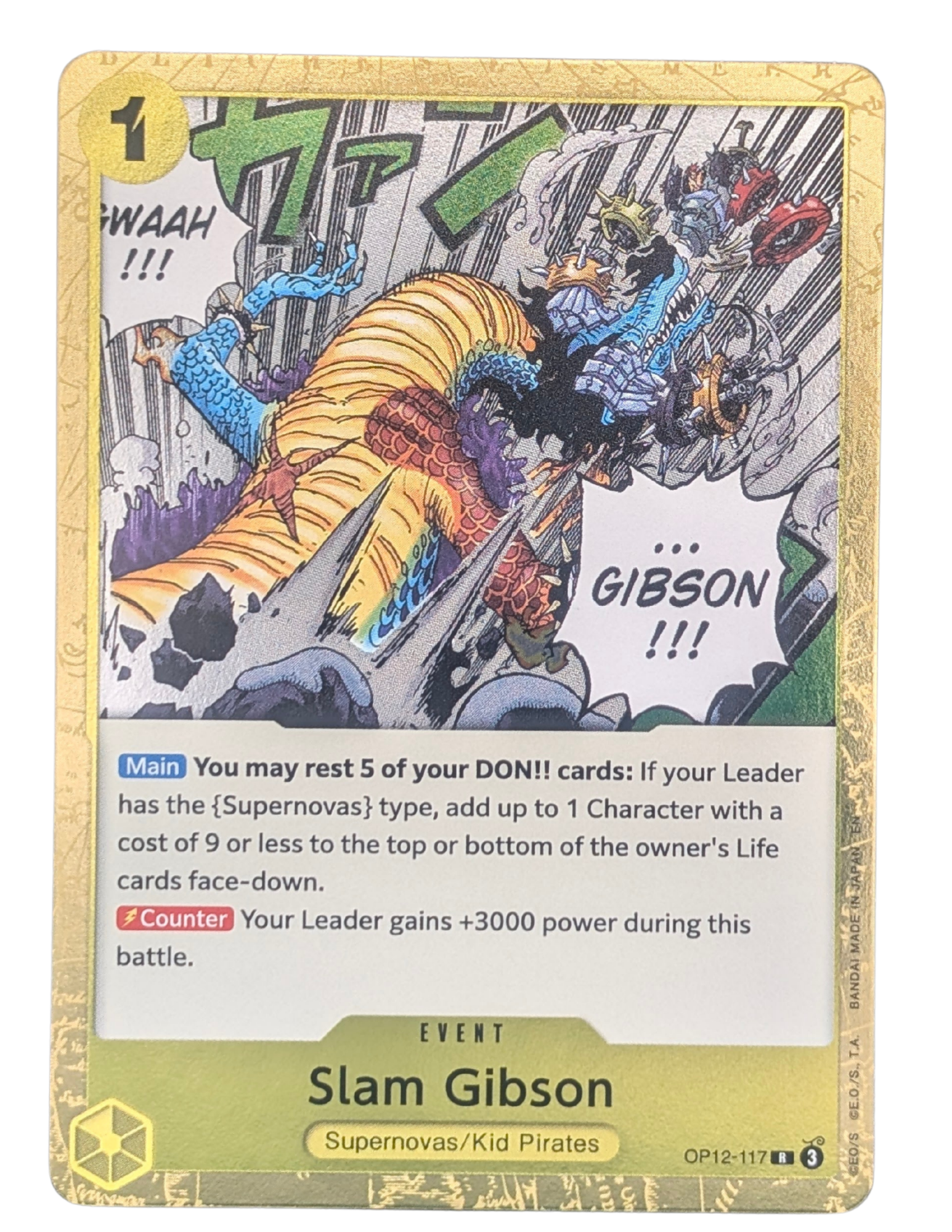 Slam Gibson [OP12-117]