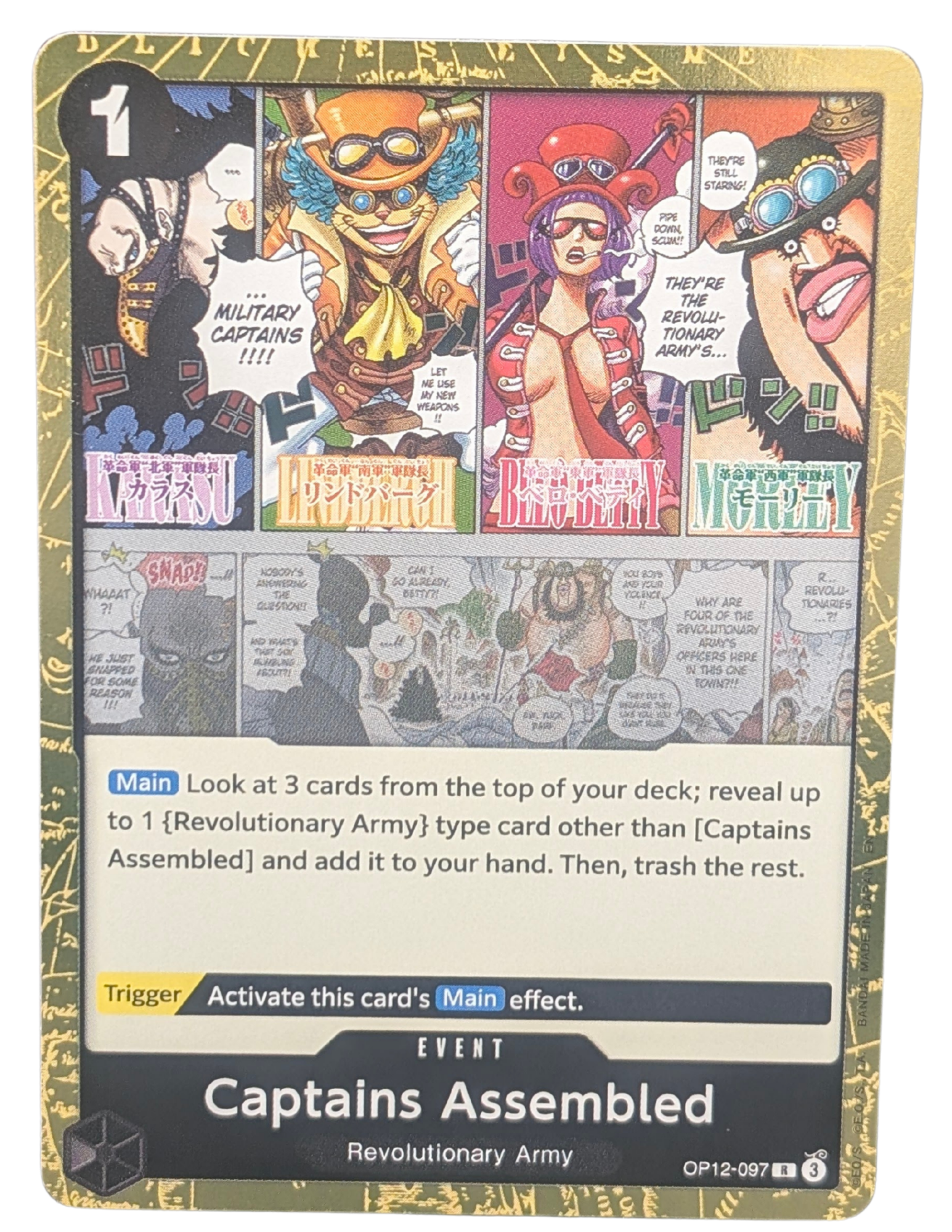 Captains Assembled [OP12-097]