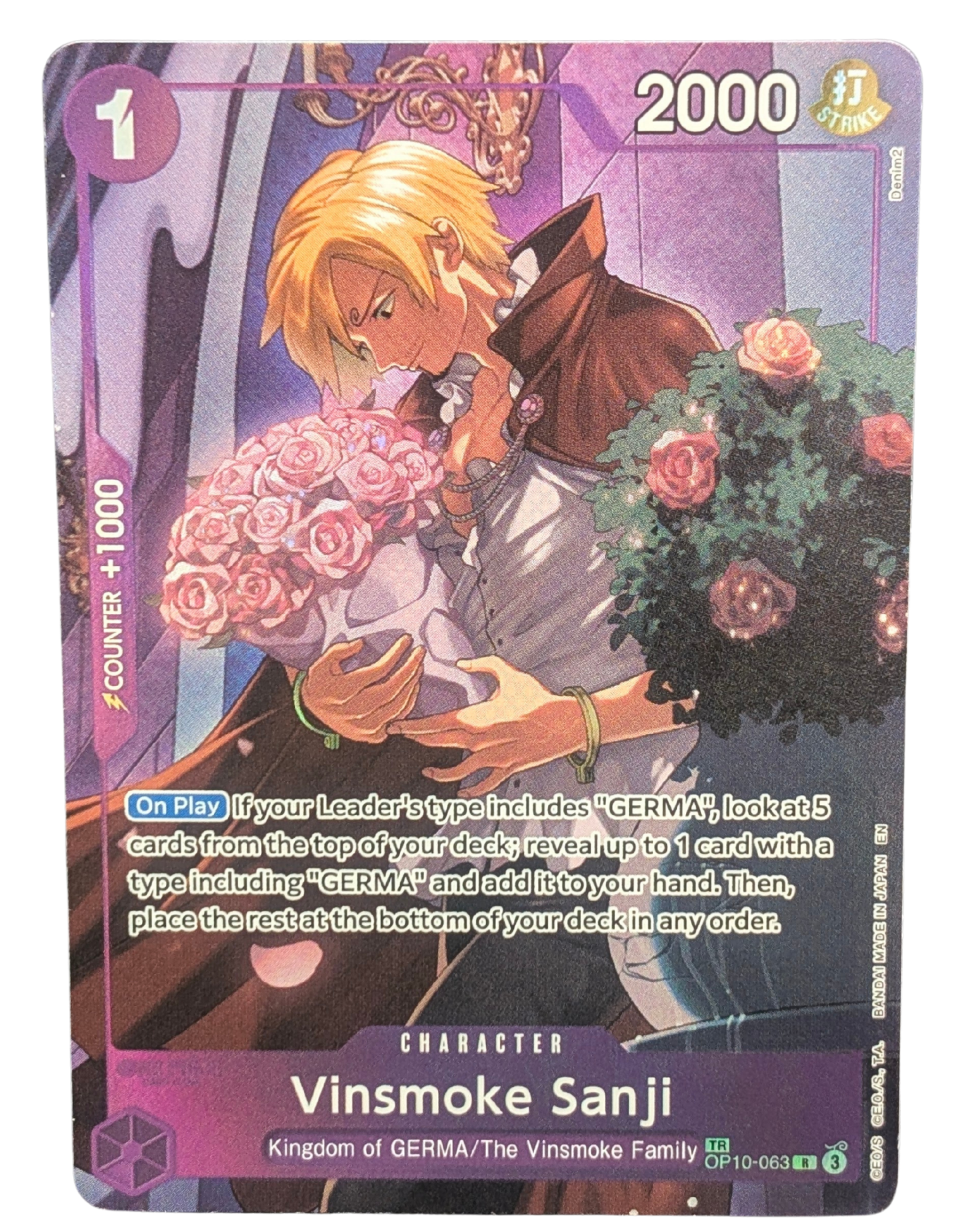 Vinsmoke Sanji (TR) [OP10-063]