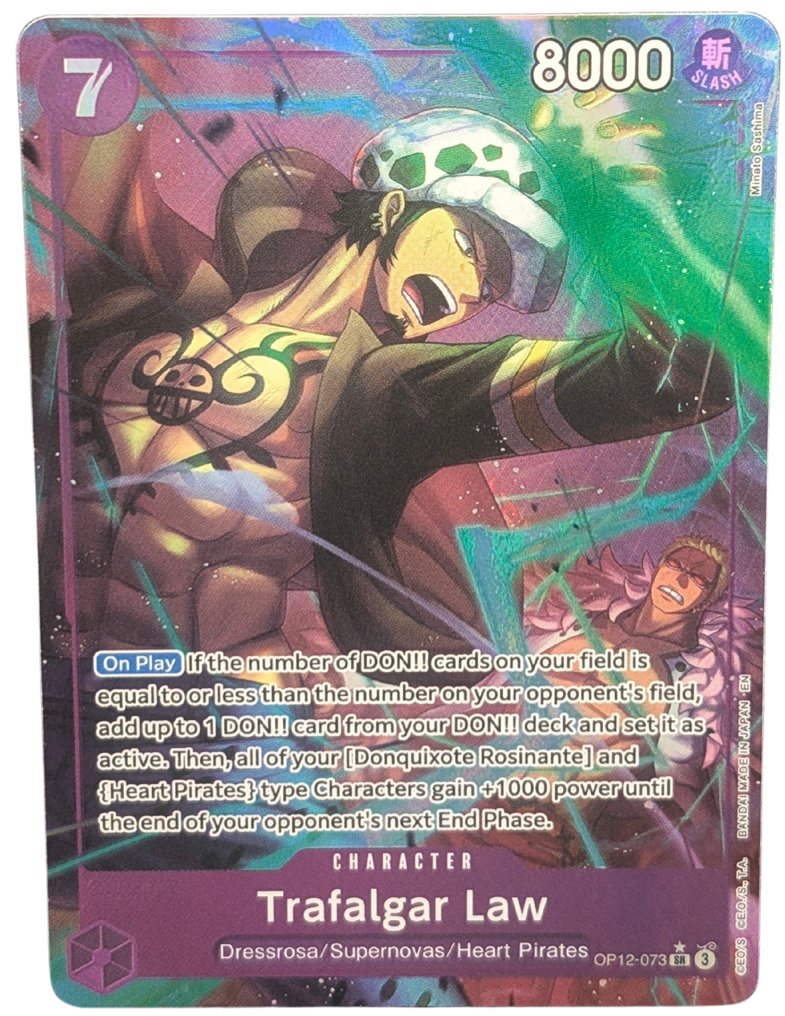 Trafalgar Law (Alternate Art) [OP12-073]