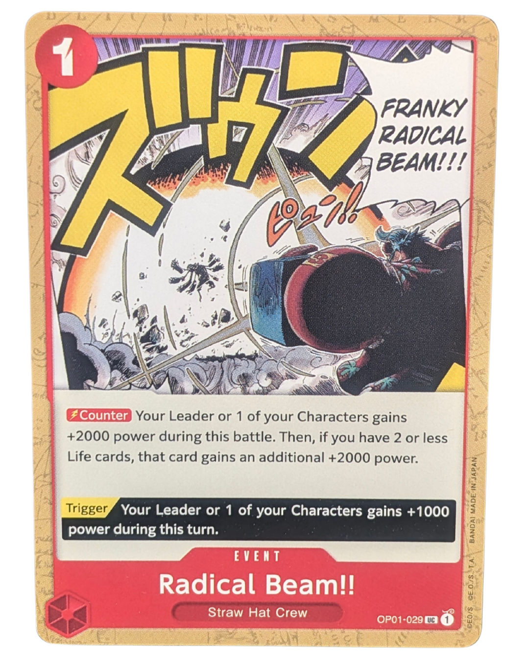Radical Beam!! [OP01-029]
