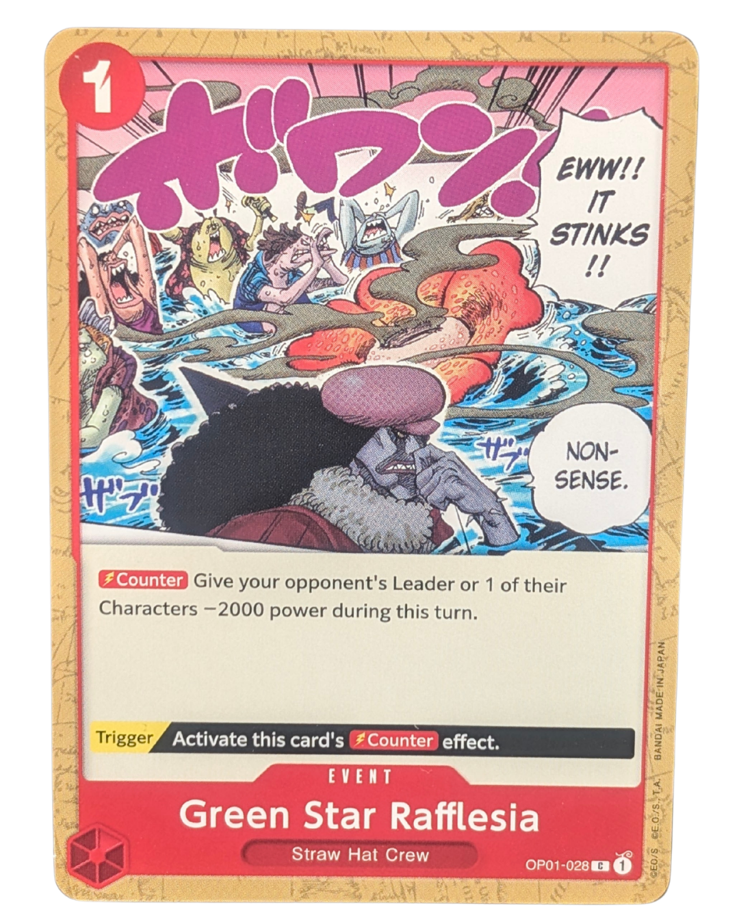 Green Star Rafflesia [OP01-028]