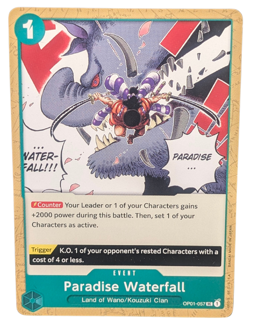 Paradise Waterfall [OP01-057]